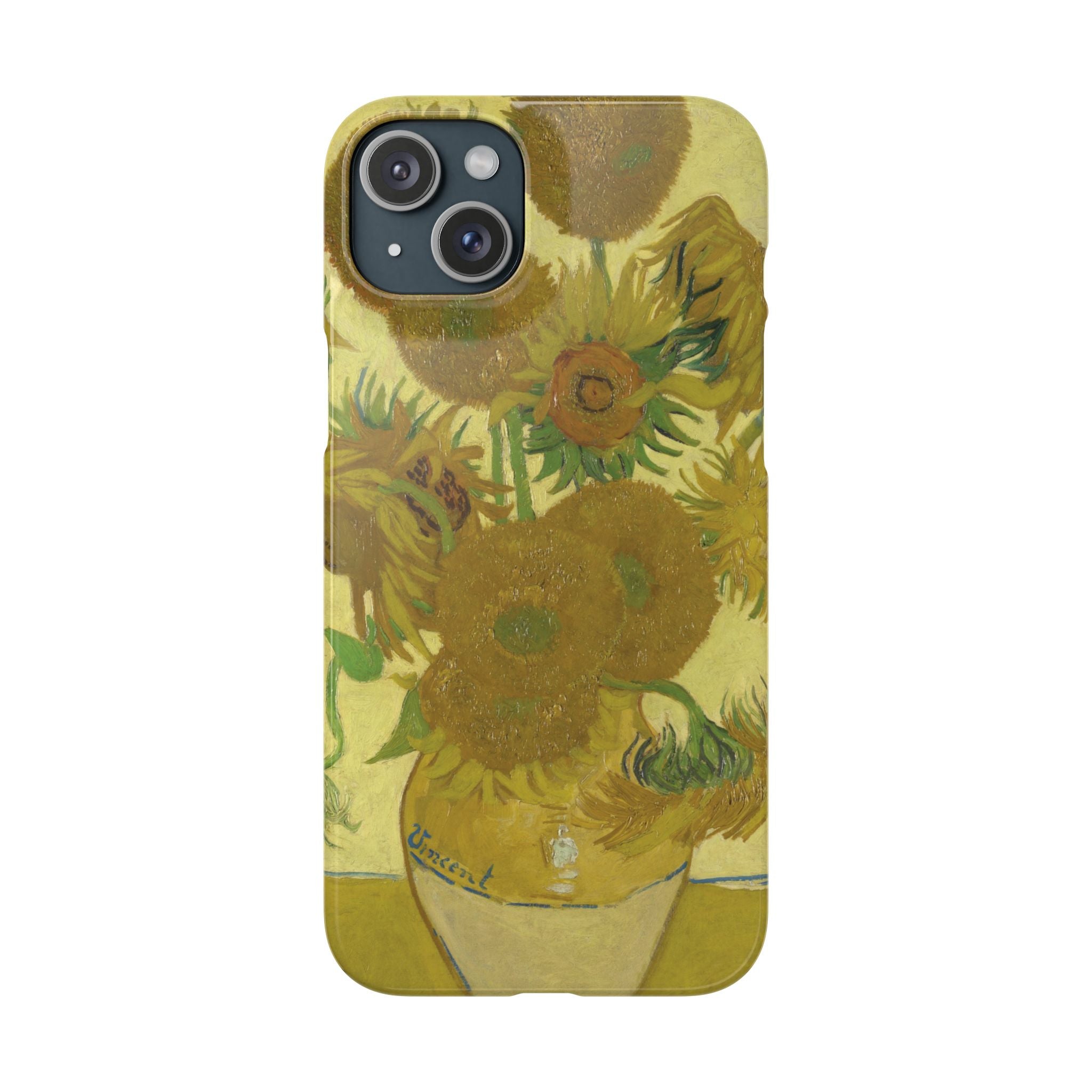 Sunflowers by Vincent van Gogh - iPhone Slim Case
