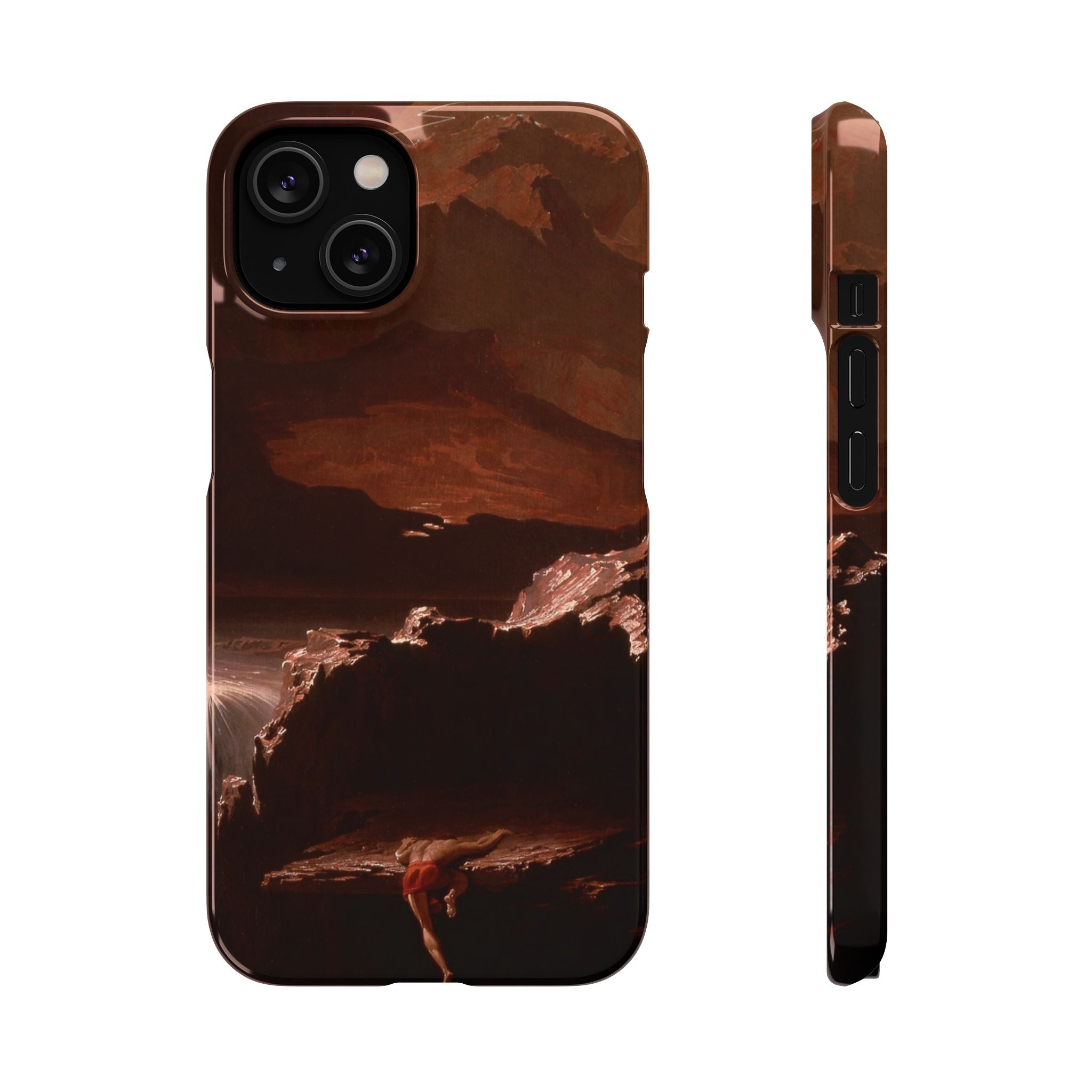 Sadak in Search of the Waters of Oblivion by John Martin - iPhone Slim Case