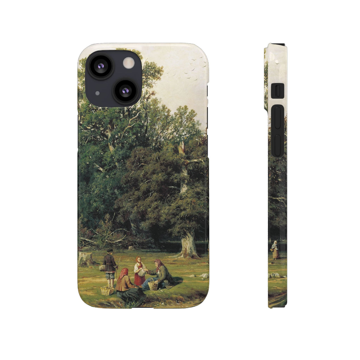 For Mushrooms by Ivan Ivanovich Shishkin - iPhone Slim Case