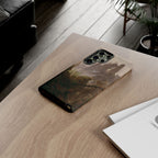 Rocky Landscape in the Elbe Sandstone Mountains by Caspar David Friedrich - Samsung Tough Case