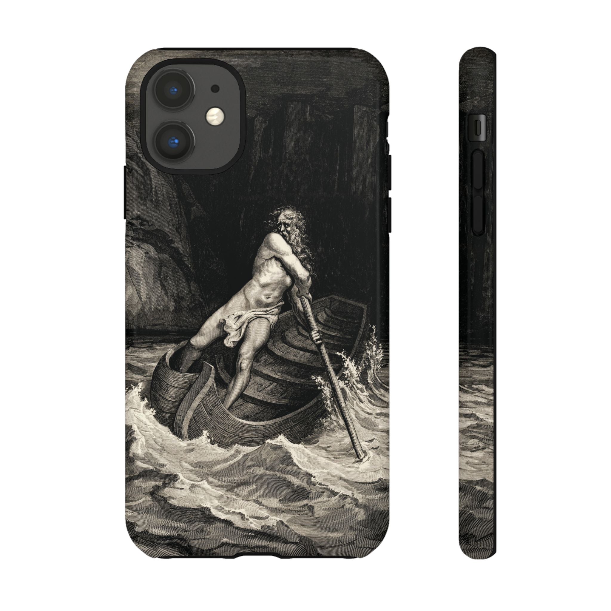 Canto III - Charon by Gustave Doré - iPhone Tough Case