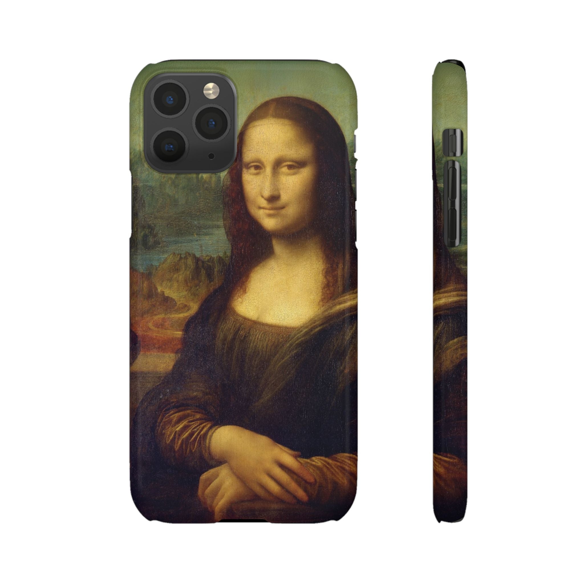 Mona Lisa by Leonardo da Vinci - iPhone Slim Case