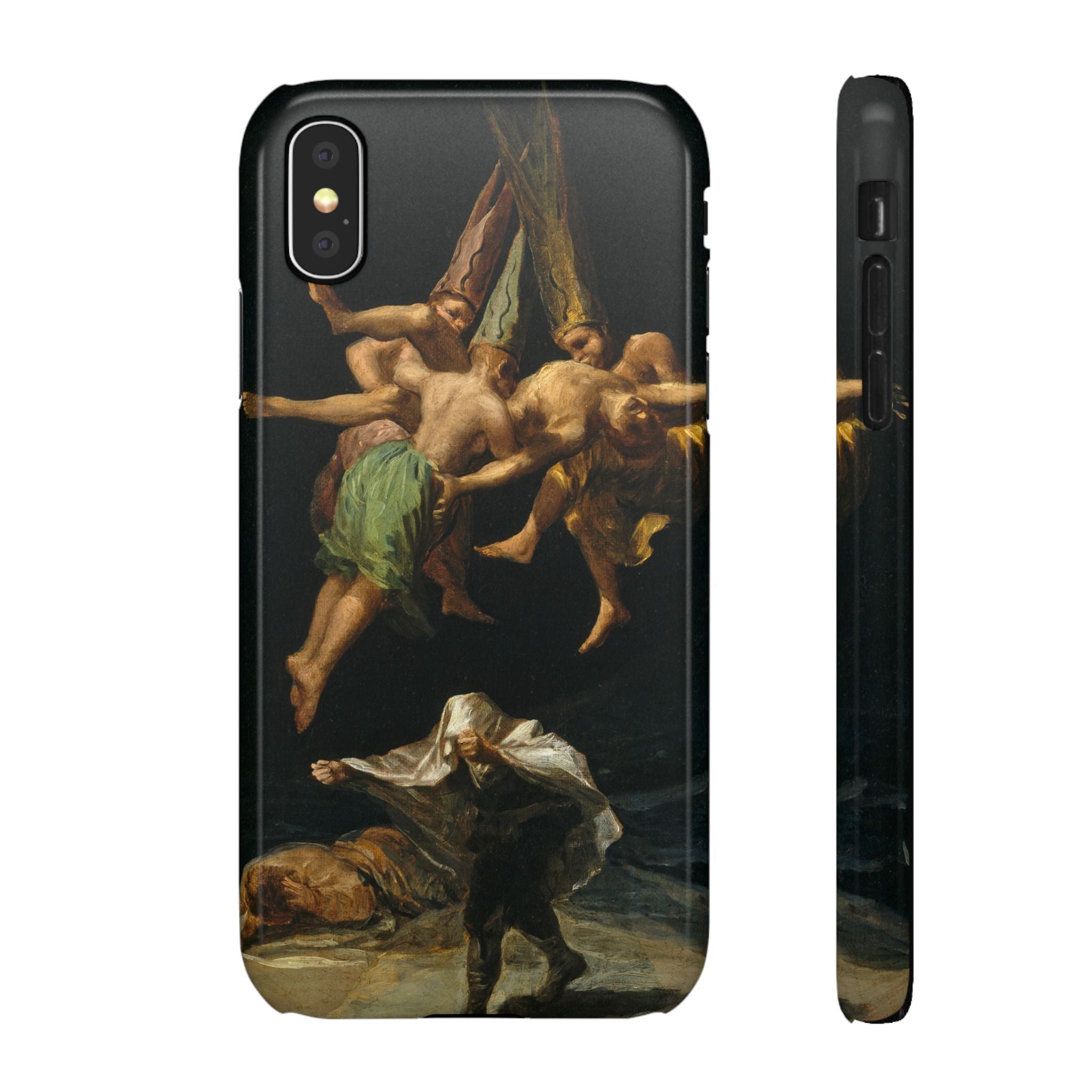 Witches’ Flight by Francisco de Goya - iPhone Slim Case