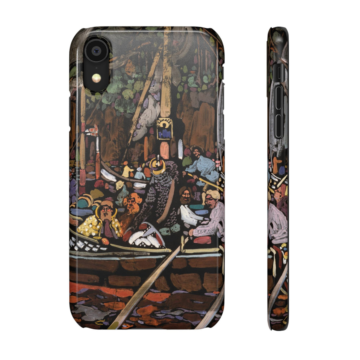 Lied (Chanson) by Vasily Kandinsky - iPhone Slim Case