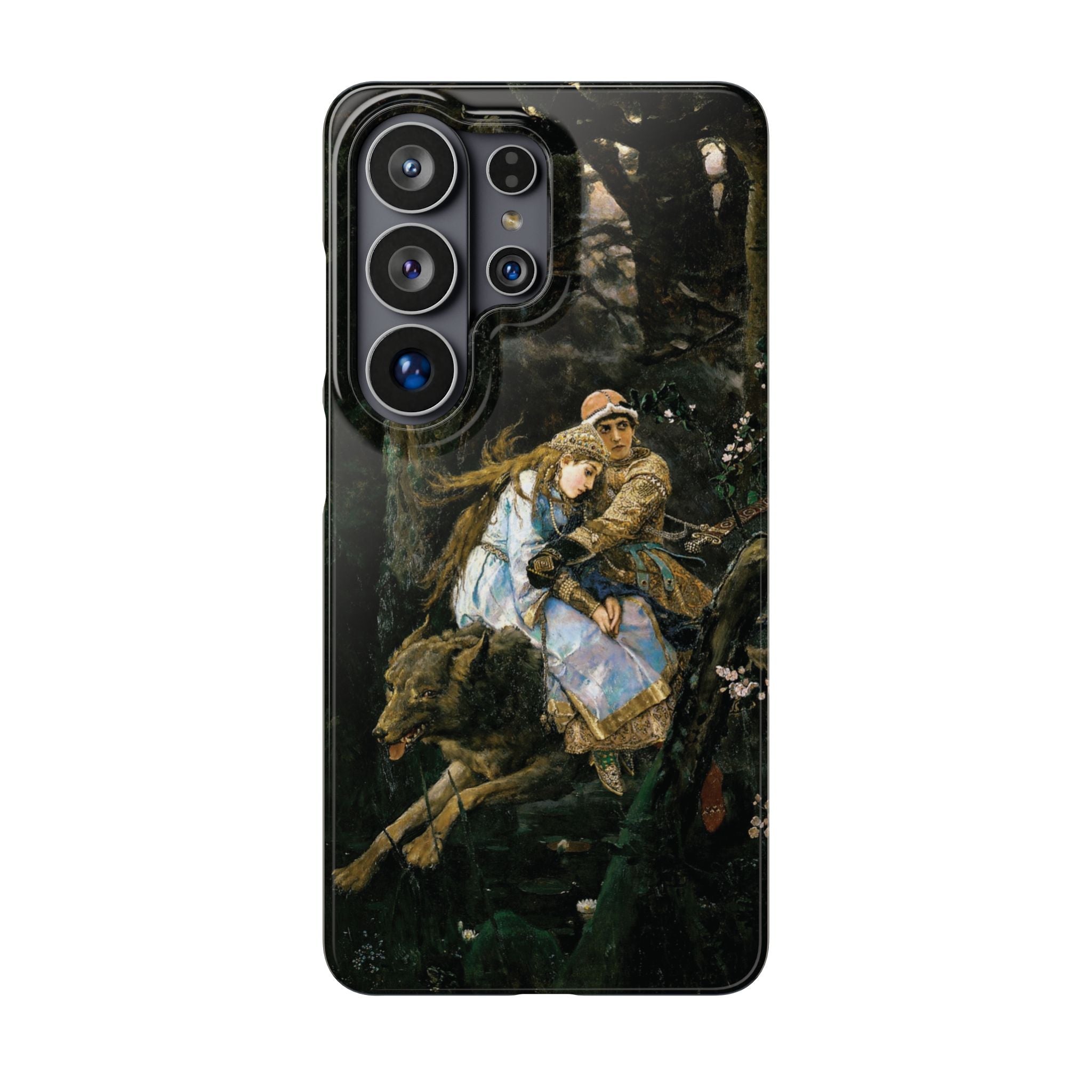 Ivan Tsarevich Riding the Grey Wolf by Viktor Vasnetsov - Samsung Slim Case