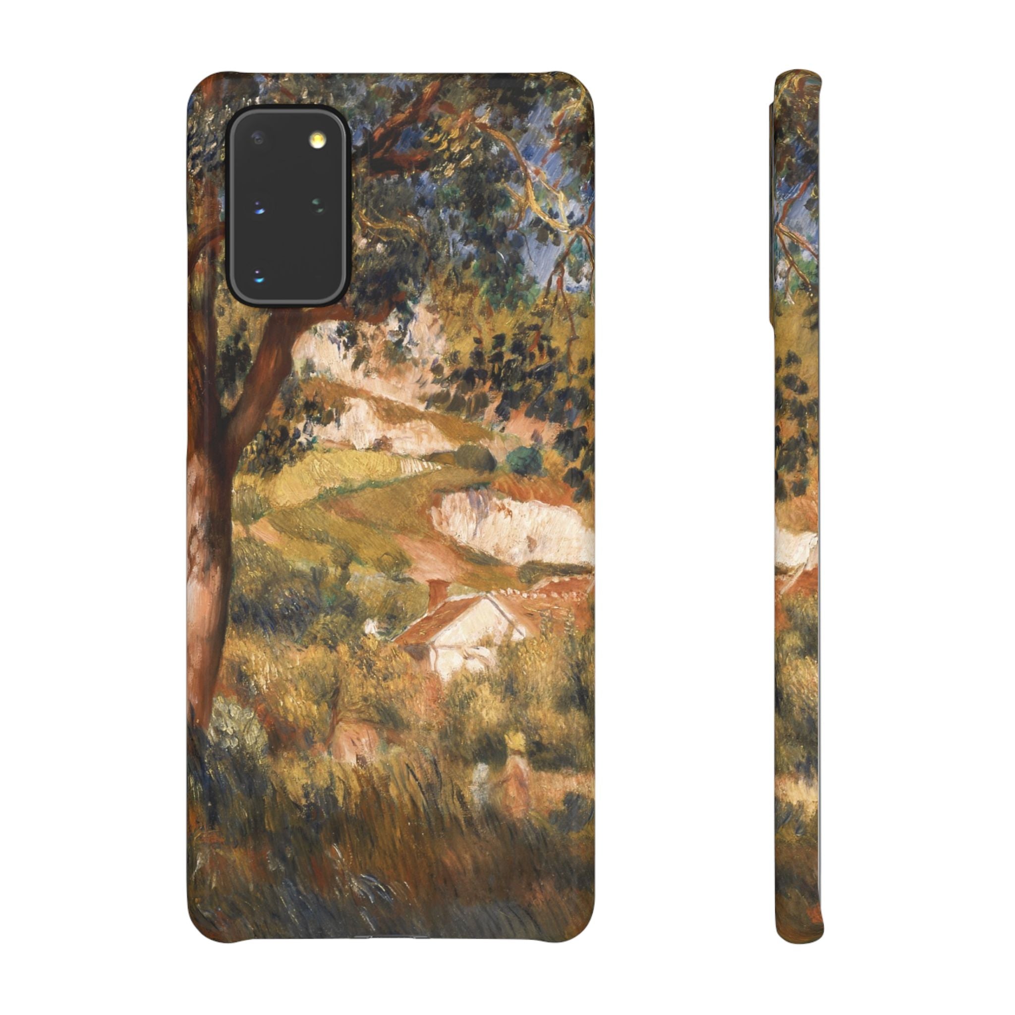 Paysage a La Roche Guyon by Pierre Auguste Renoir - Samsung Slim Case