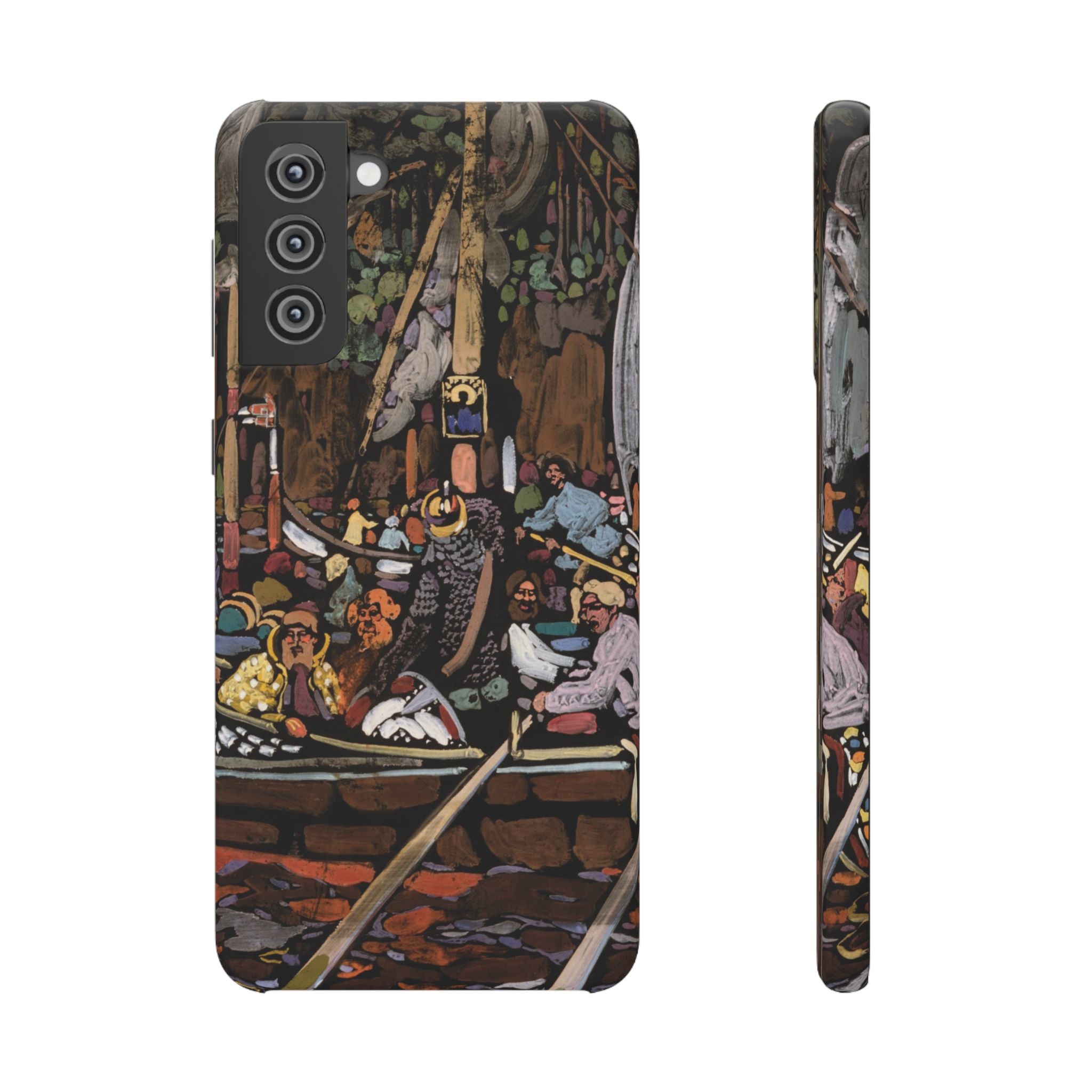 Lied (Chanson) by Vasily Kandinsky - Samsung Slim Case