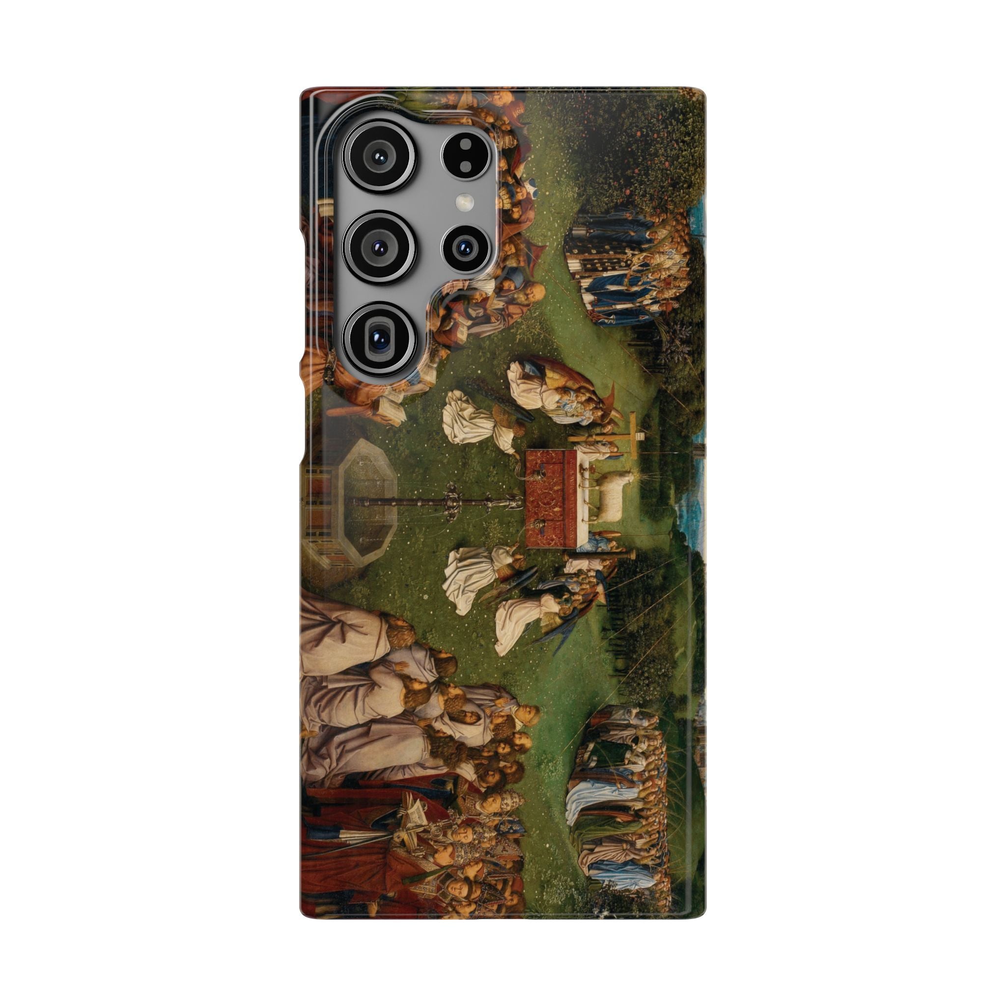 Adoration of the Lamb from the Ghent Altarpiece by Hubert van Eyck - Samsung Slim Case