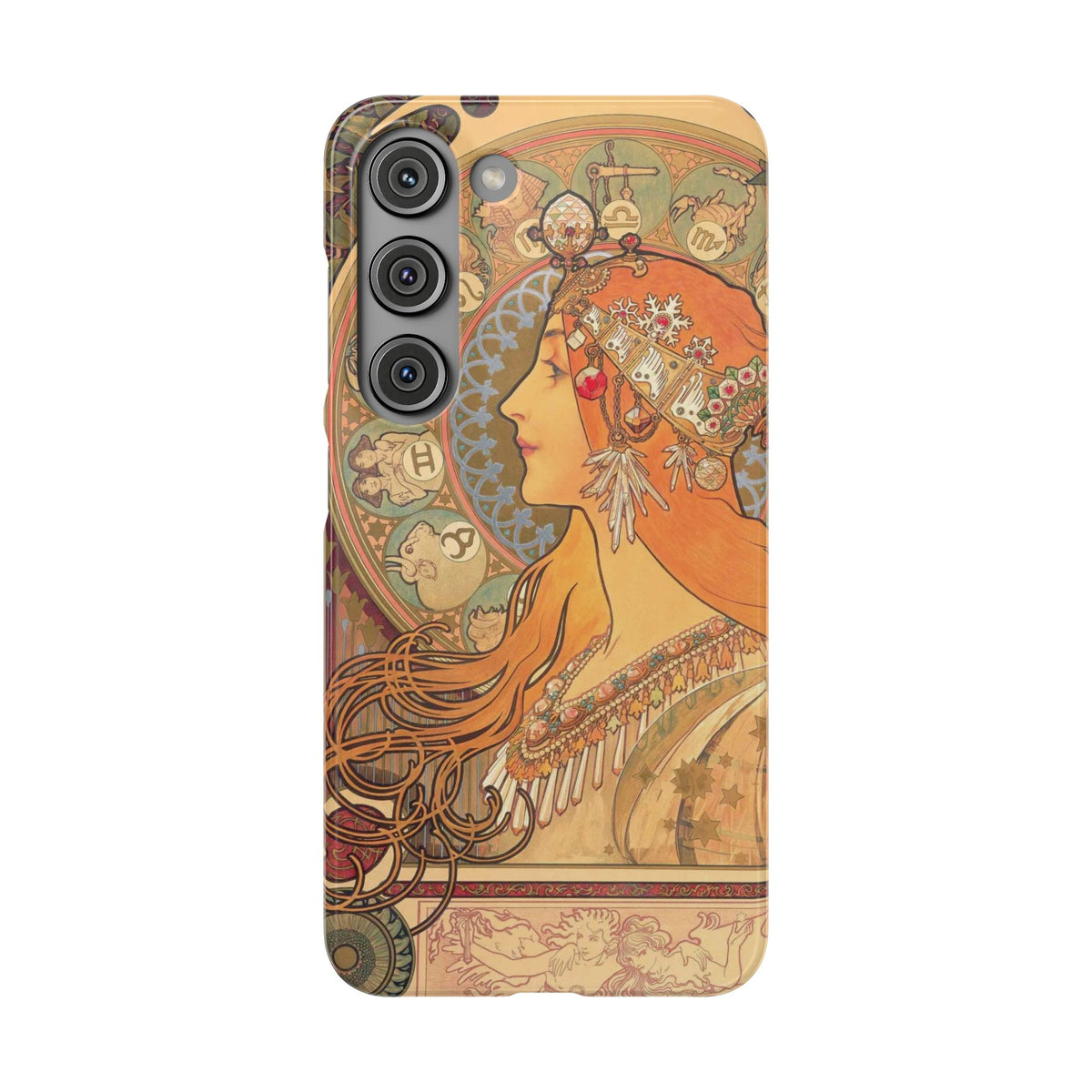 Zodiac by Alphonse Mucha - Samsung Slim Case