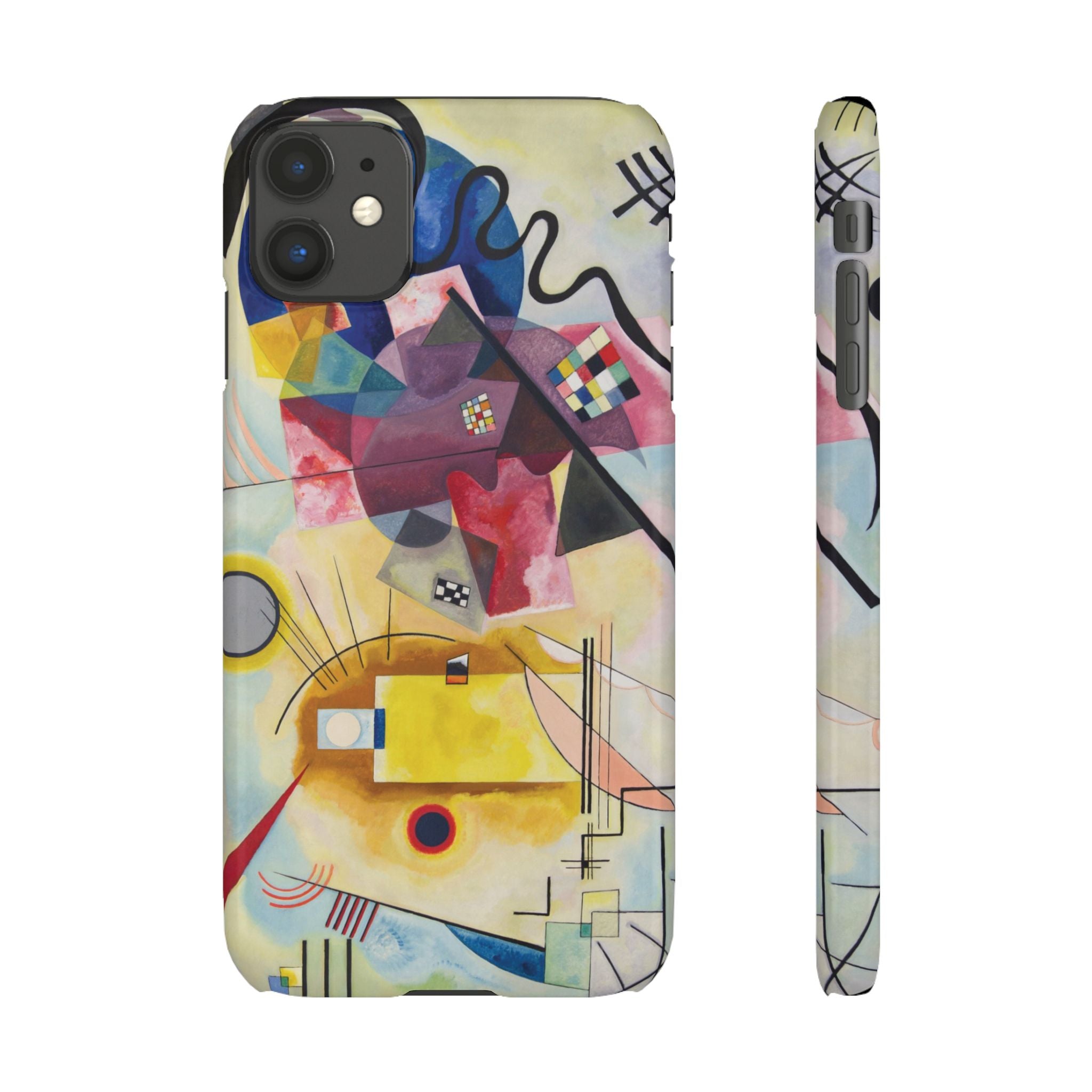Yellow-Red-Blue by Vasily Kandinsky - iPhone Slim Case