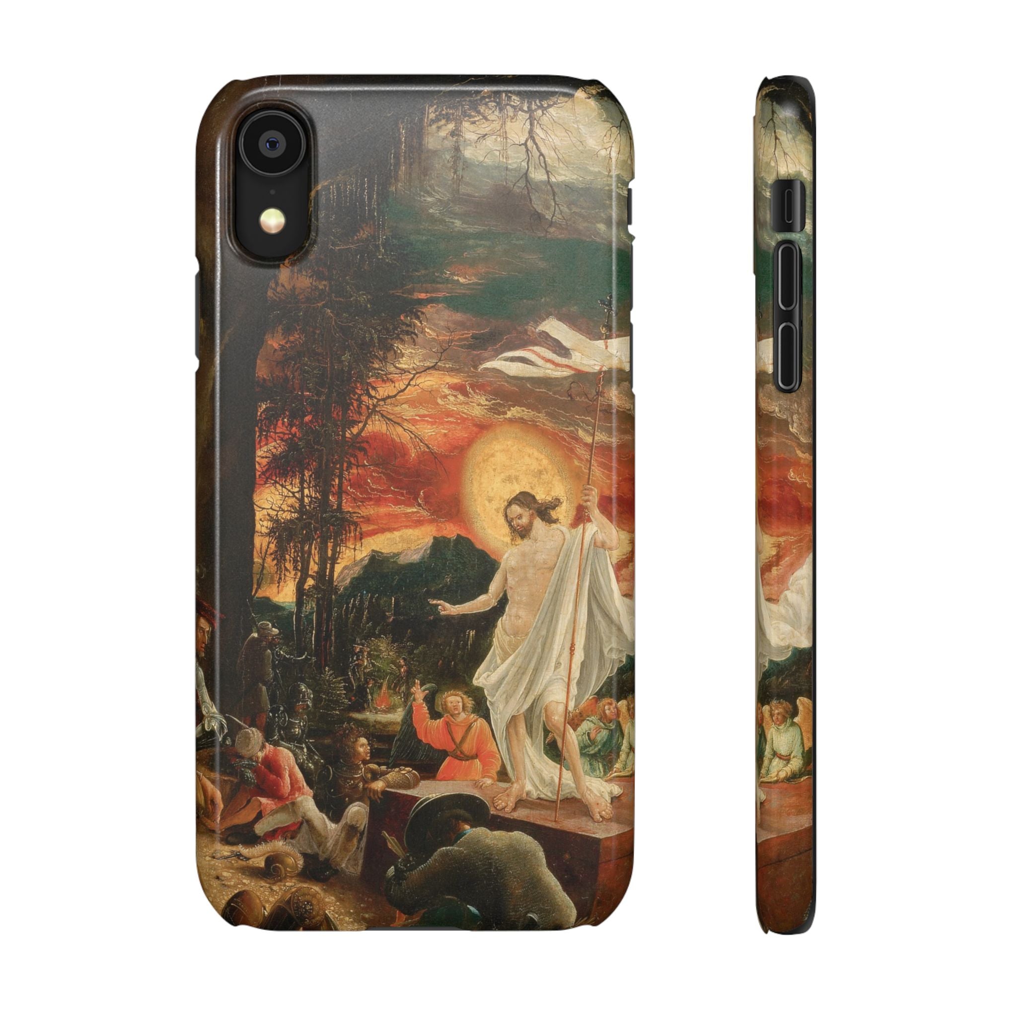 Resurrection of Christ by Albrecht Altdorfer - iPhone Slim Case