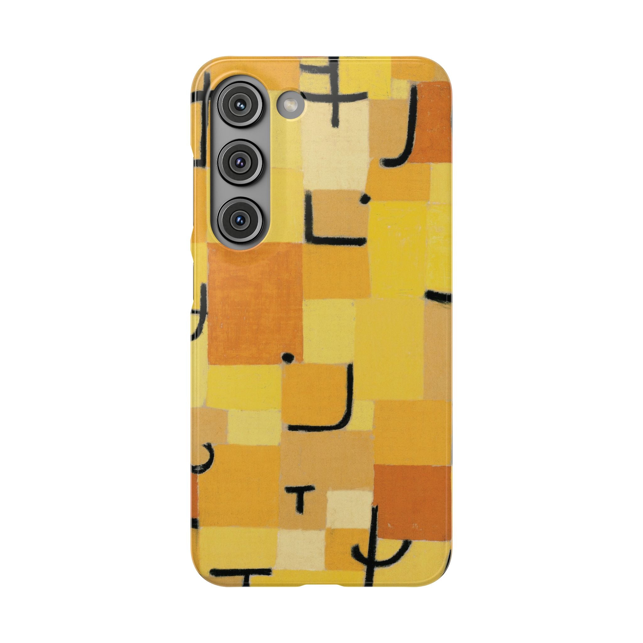 Signs in Yellow by Paul Klee - Samsung Slim Case