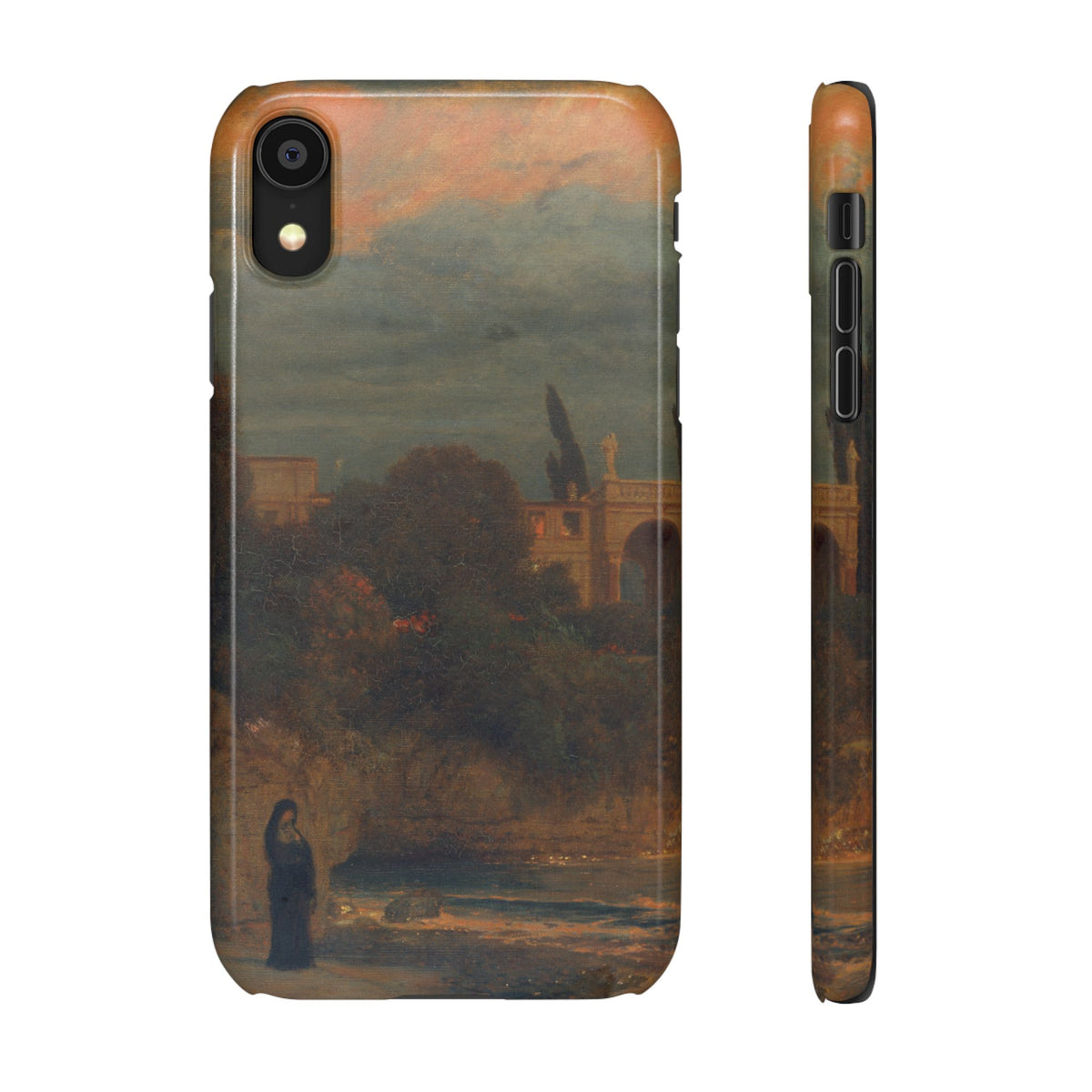 Villa by the Sea by Arnold Böcklin - iPhone Slim Case