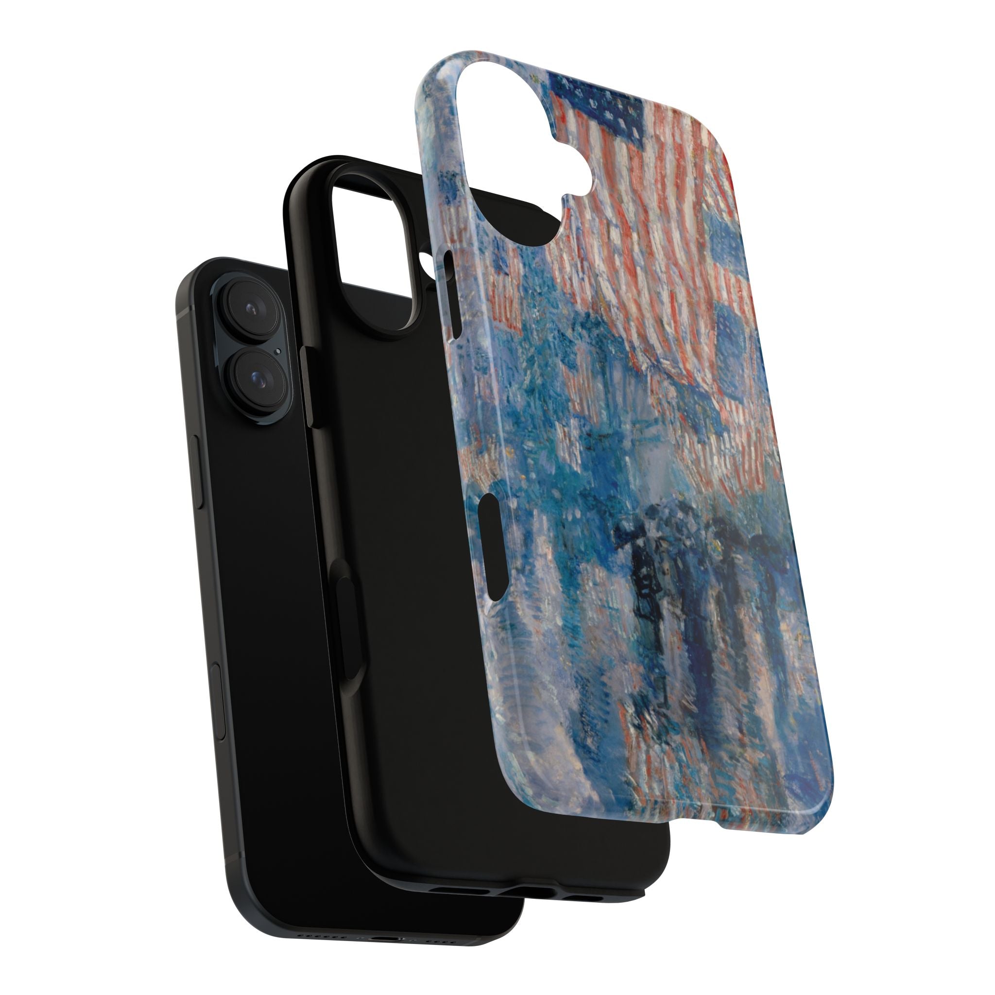 The Avenue in the Rain by Childe Hassam - iPhone Tough Case
