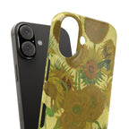 Sunflowers by Vincent van Gogh - iPhone Slim Case
