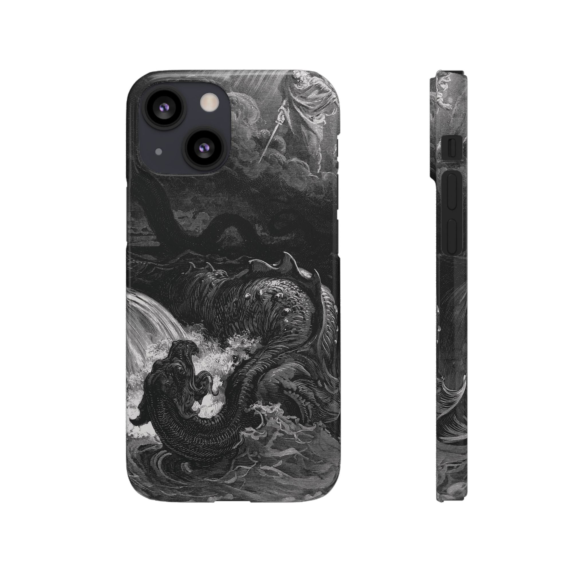 The Destruction of Leviathan by Gustave Doré - iPhone Slim Case