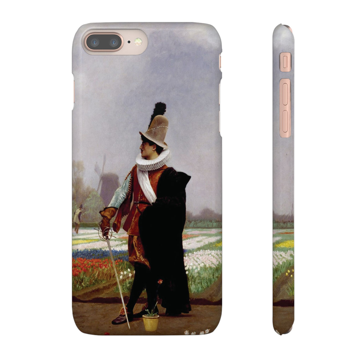 The Tulip Folly by Jean-Leon Gerome - iPhone Slim Case