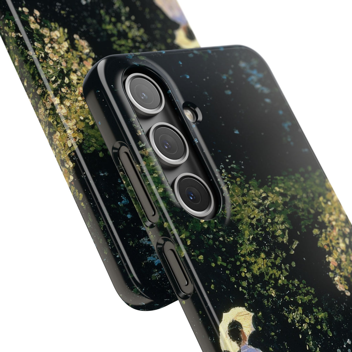 Woman in the Garden by Claude Monet - Samsung Slim Case