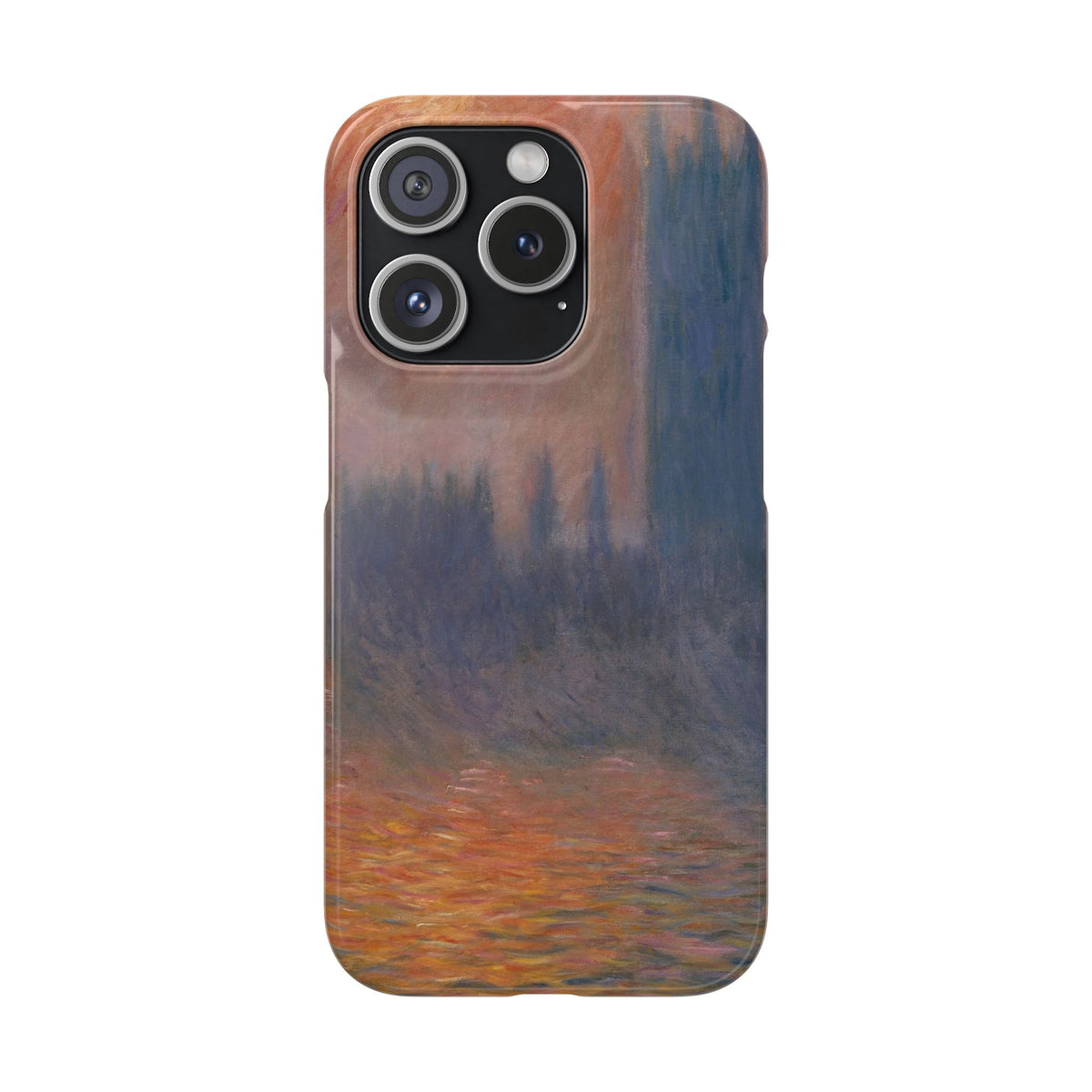 The Houses of Parliament Sunset by Claude Monet - iPhone Slim Case