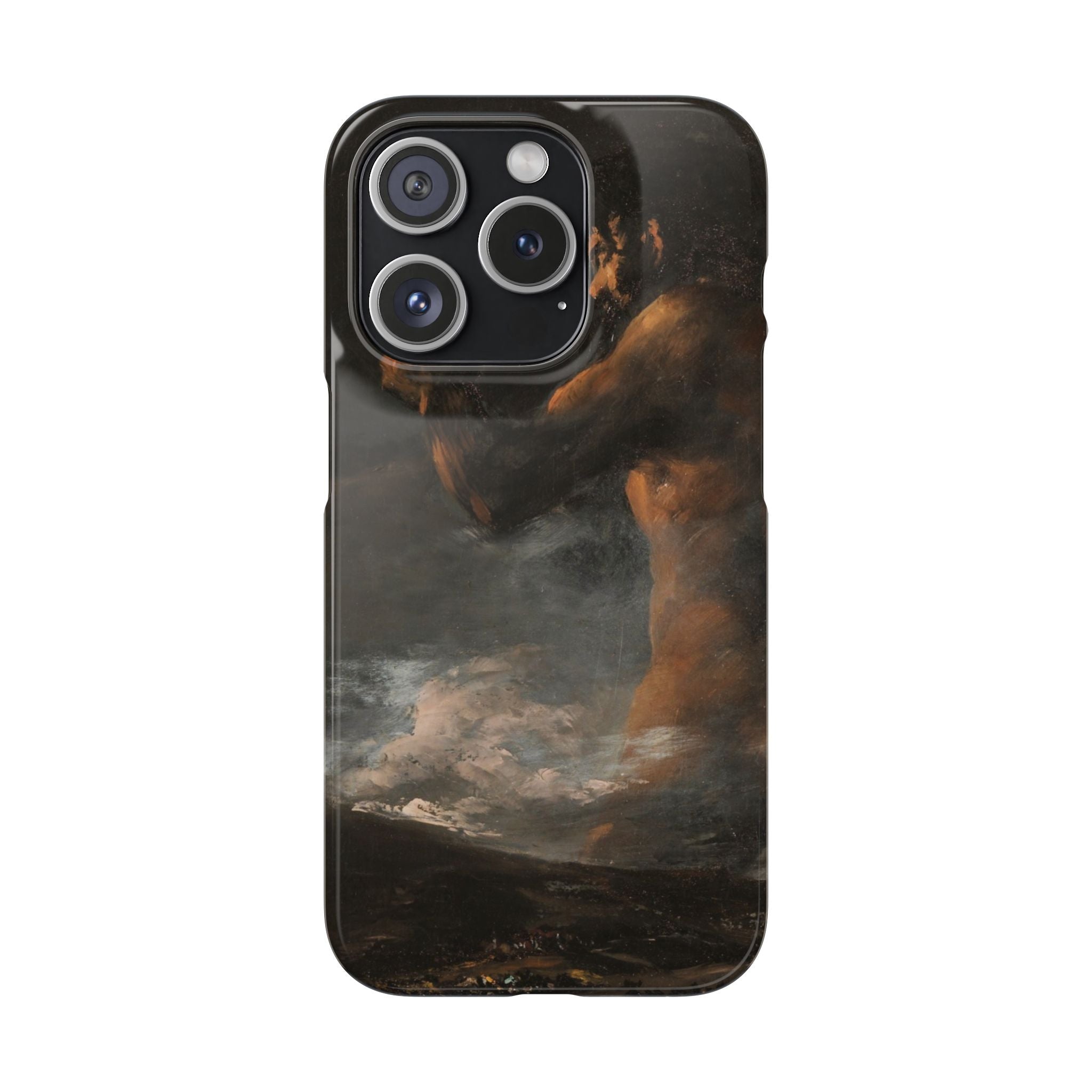 The Colossus by Francisco de Goya - iPhone Slim Case