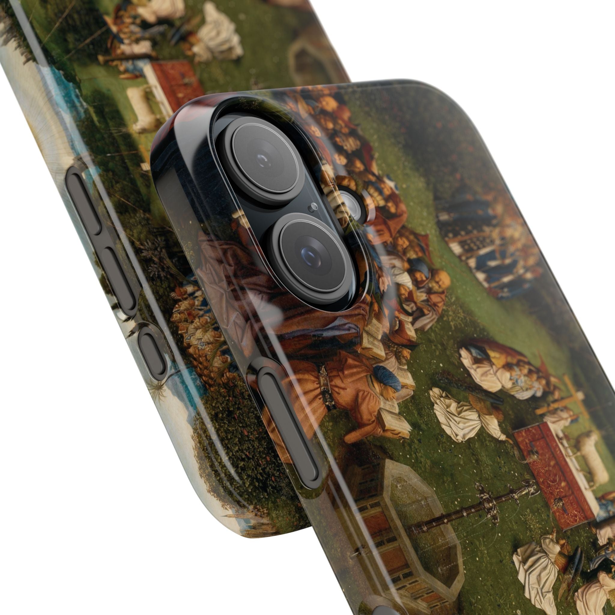 Adoration of the Lamb from the Ghent Altarpiece by Hubert van Eyck- iPhone Slim Case
