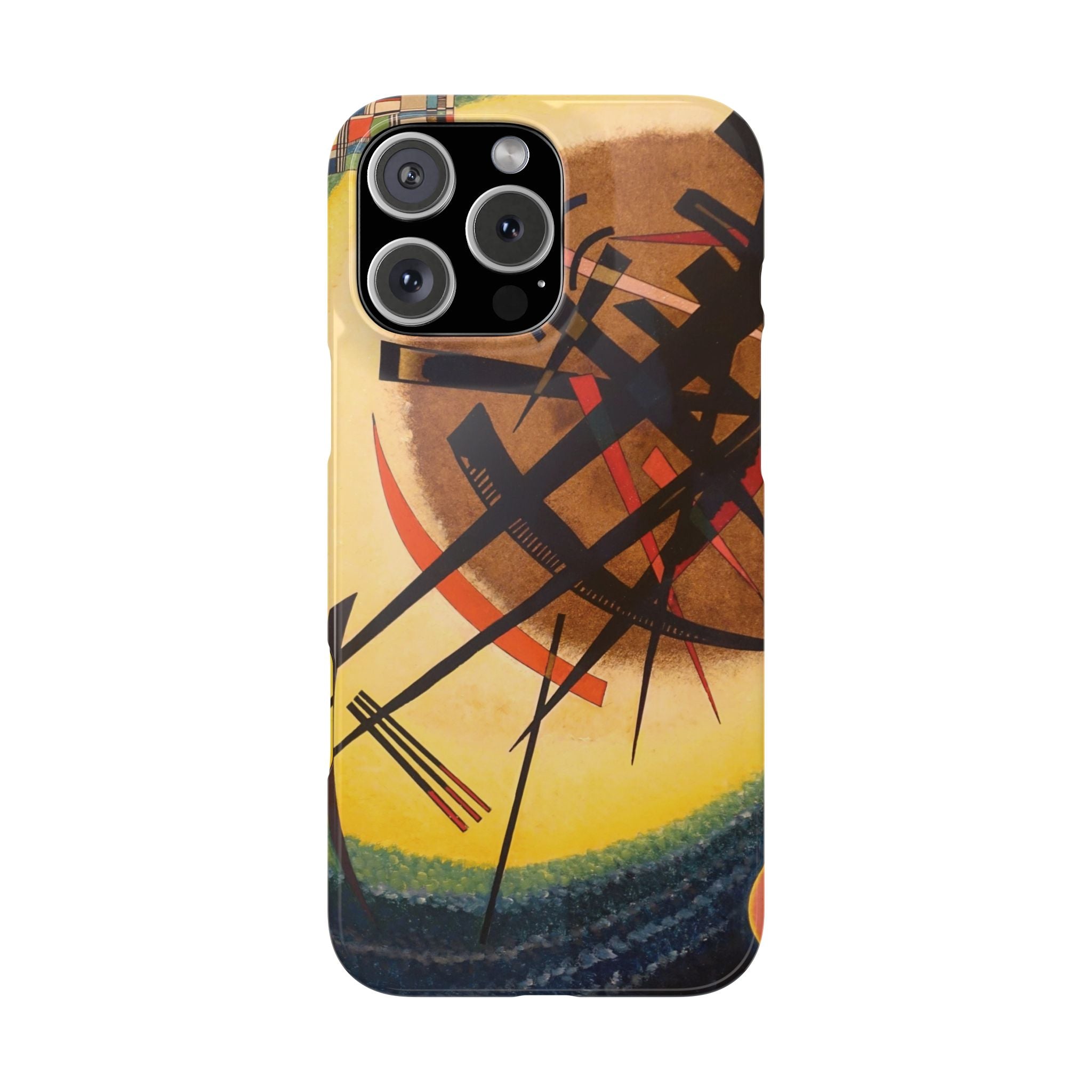 In the Bright Oval by Vasily Kandinsky - iPhone Slim Case