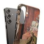 La morte dell'avaro di Hieronymus Bosch - Custodia sottile Samsung
