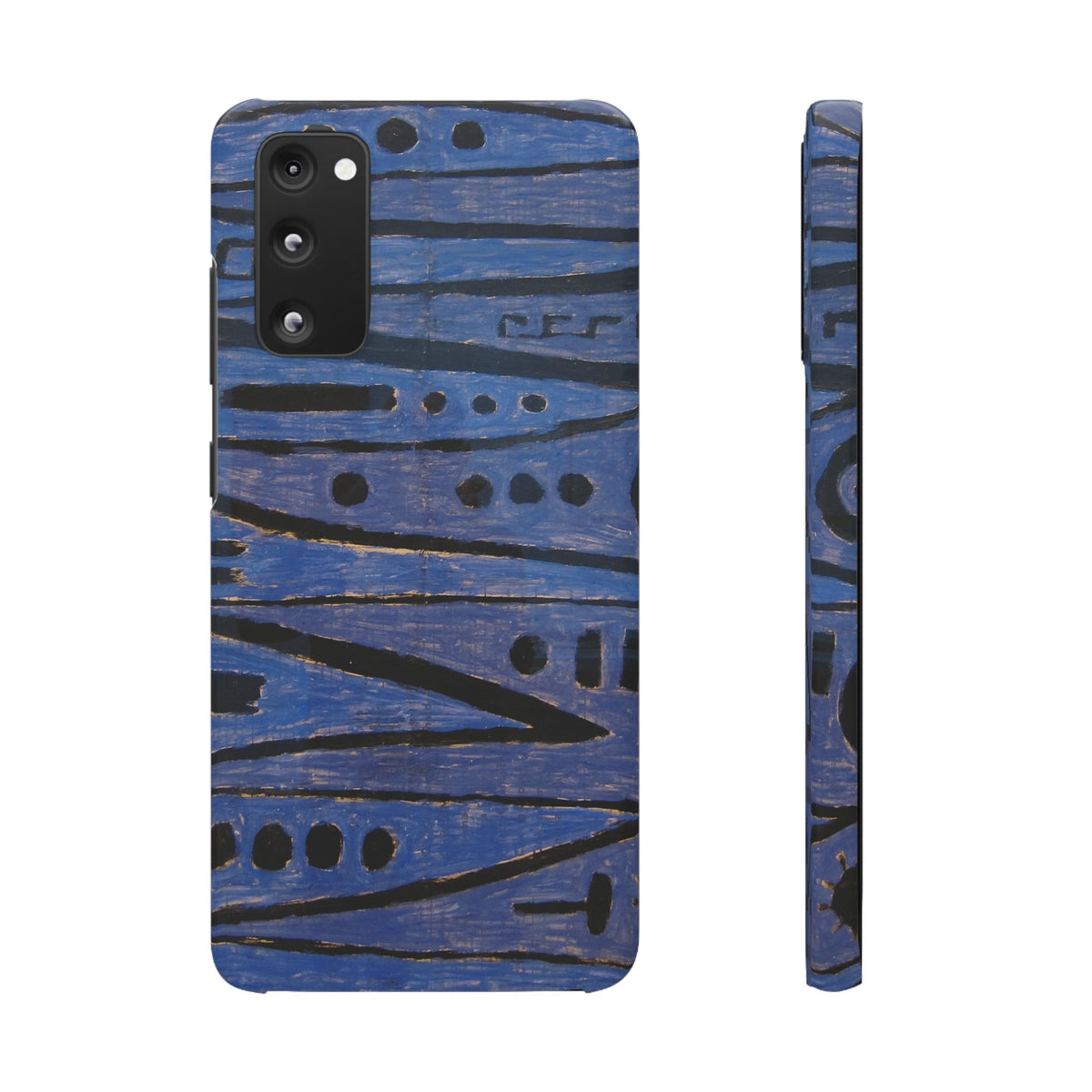 Heroic strokes of the bow by Paul Klee - Samsung Slim Case