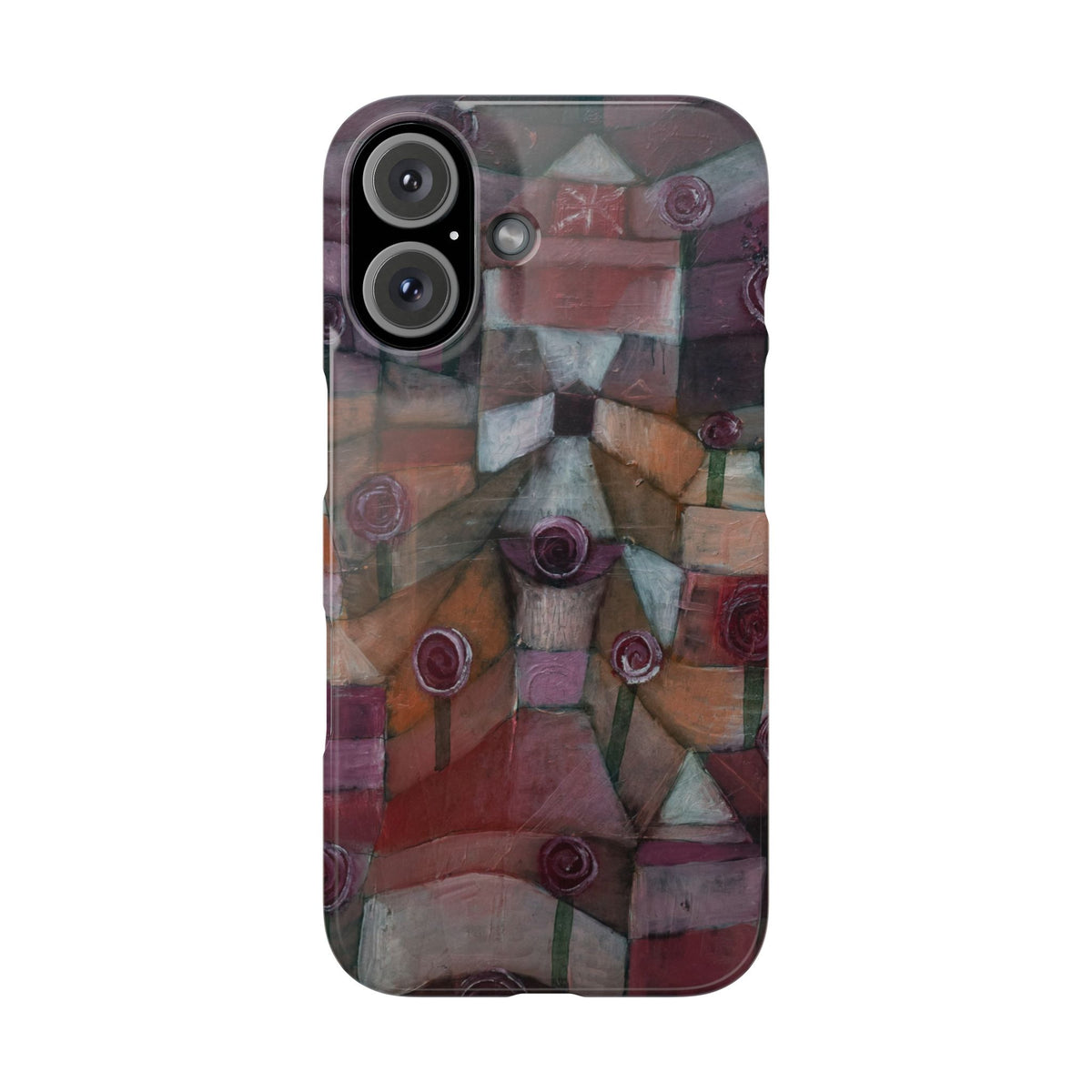 Rose Garden by Paul Klee - iPhone Slim Case