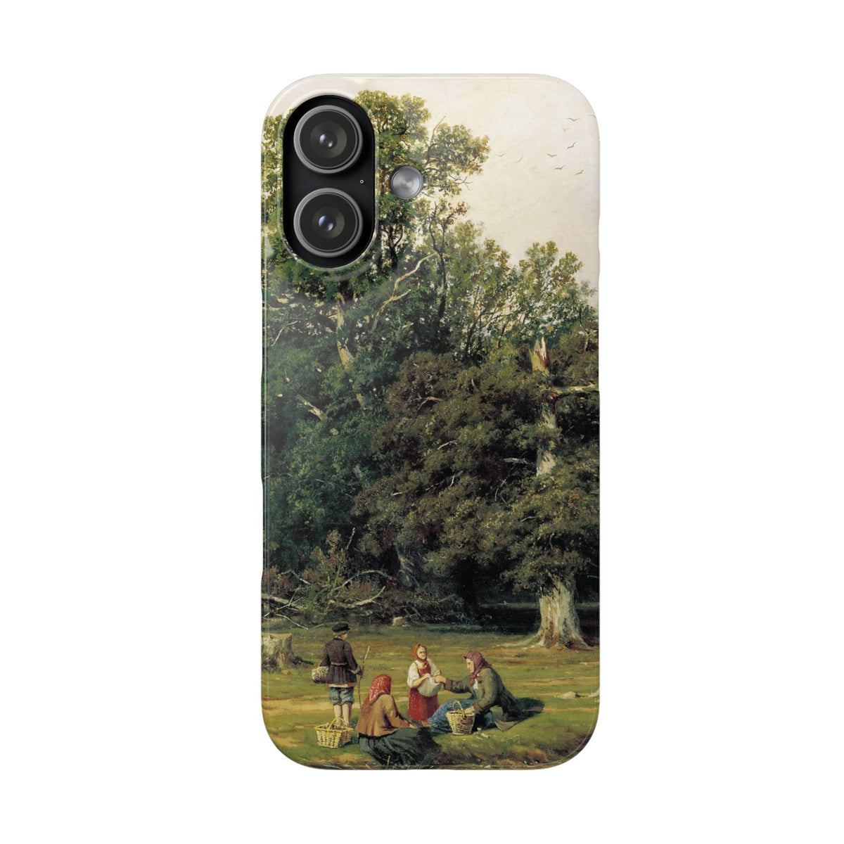 For Mushrooms by Ivan Ivanovich Shishkin - iPhone Slim Case