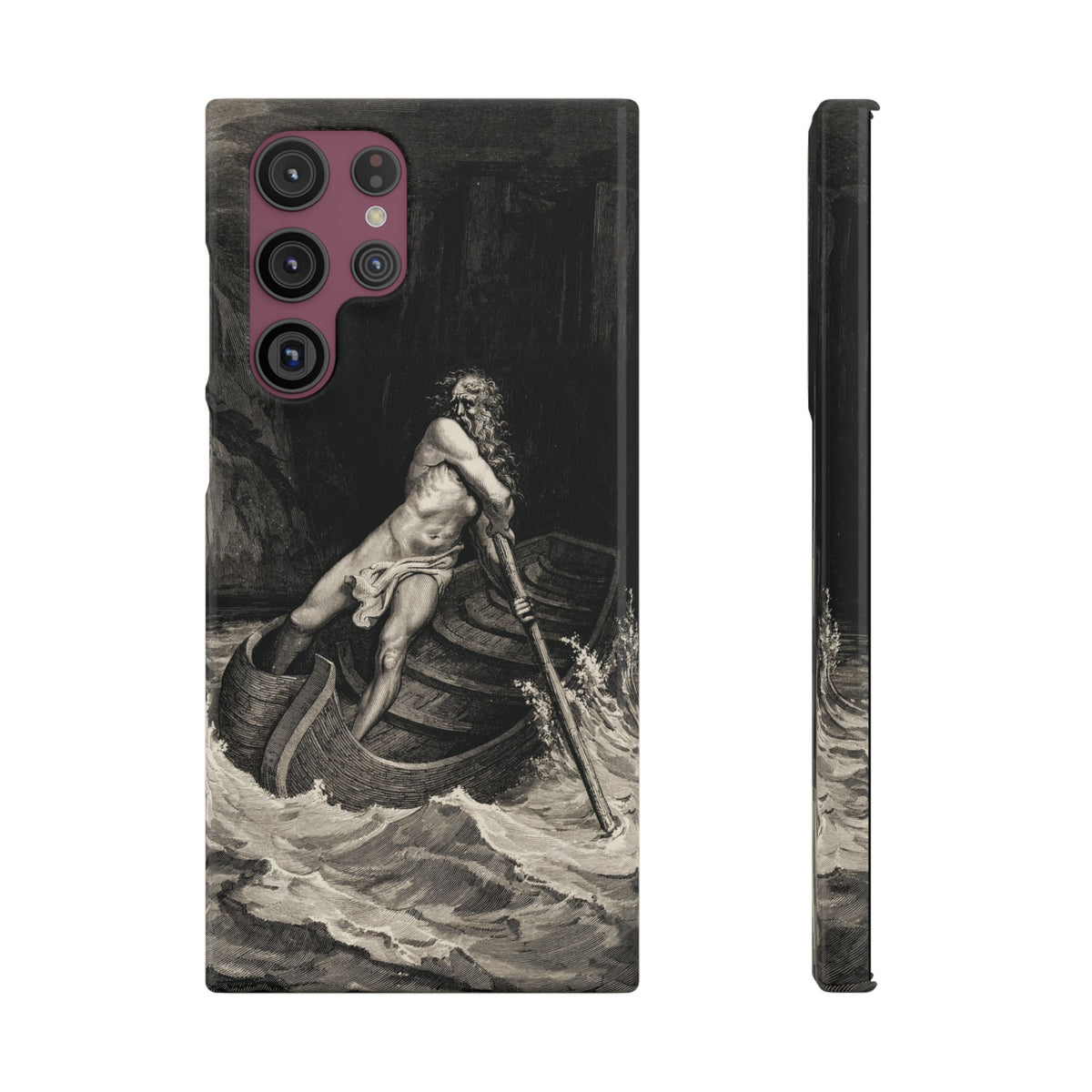 Canto III – Charon by Gustave Doré - Samsung Slim Case