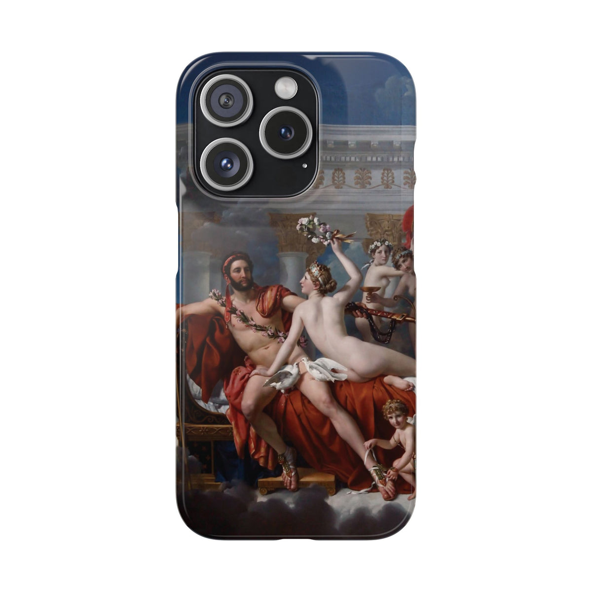 The Death of Marat by Jacques-Louis David - iPhone Slim Case