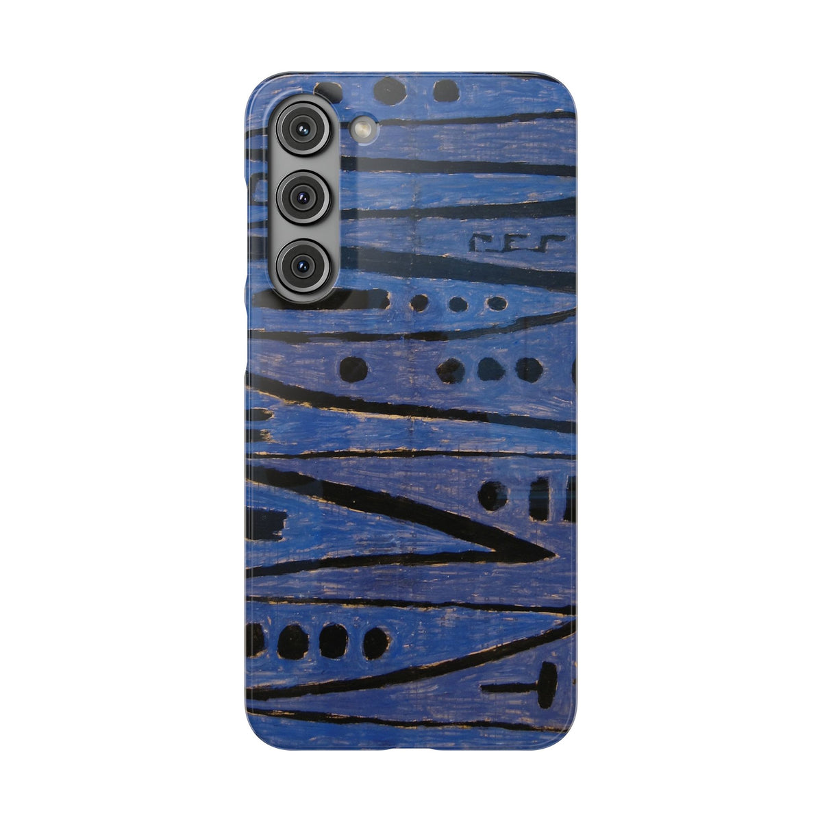 Heroic strokes of the bow by Paul Klee - Samsung Slim Case