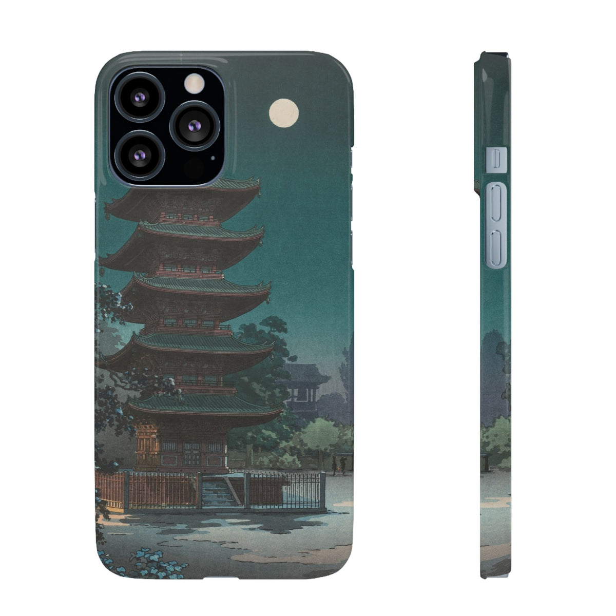 Asakusa Kinryuzan Temple by Tsuchiya Koitsu - iPhone Slim Case
