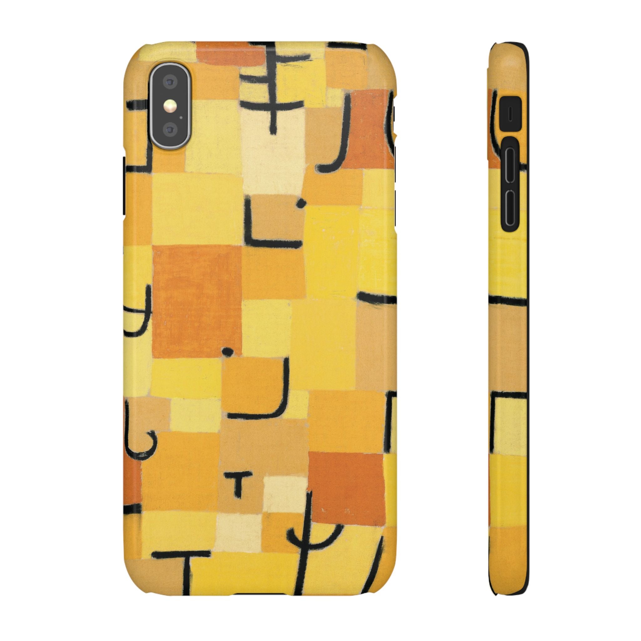 Signs in Yellow by Paul Klee - iPhone Slim Case