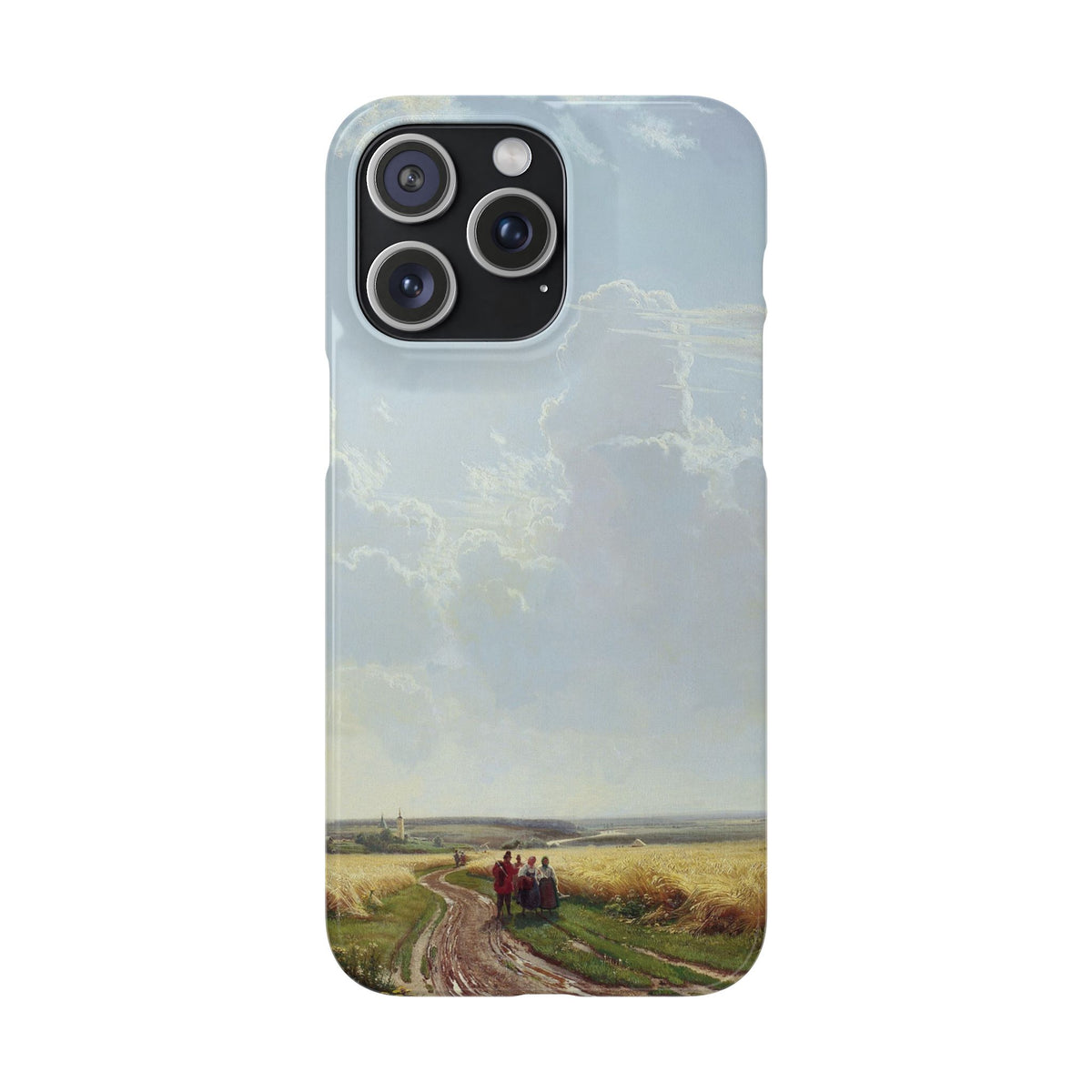 Midday in the Neighbourhood of Moscow by Ivan Ivanovich Shishkin - iPhone Slim Case