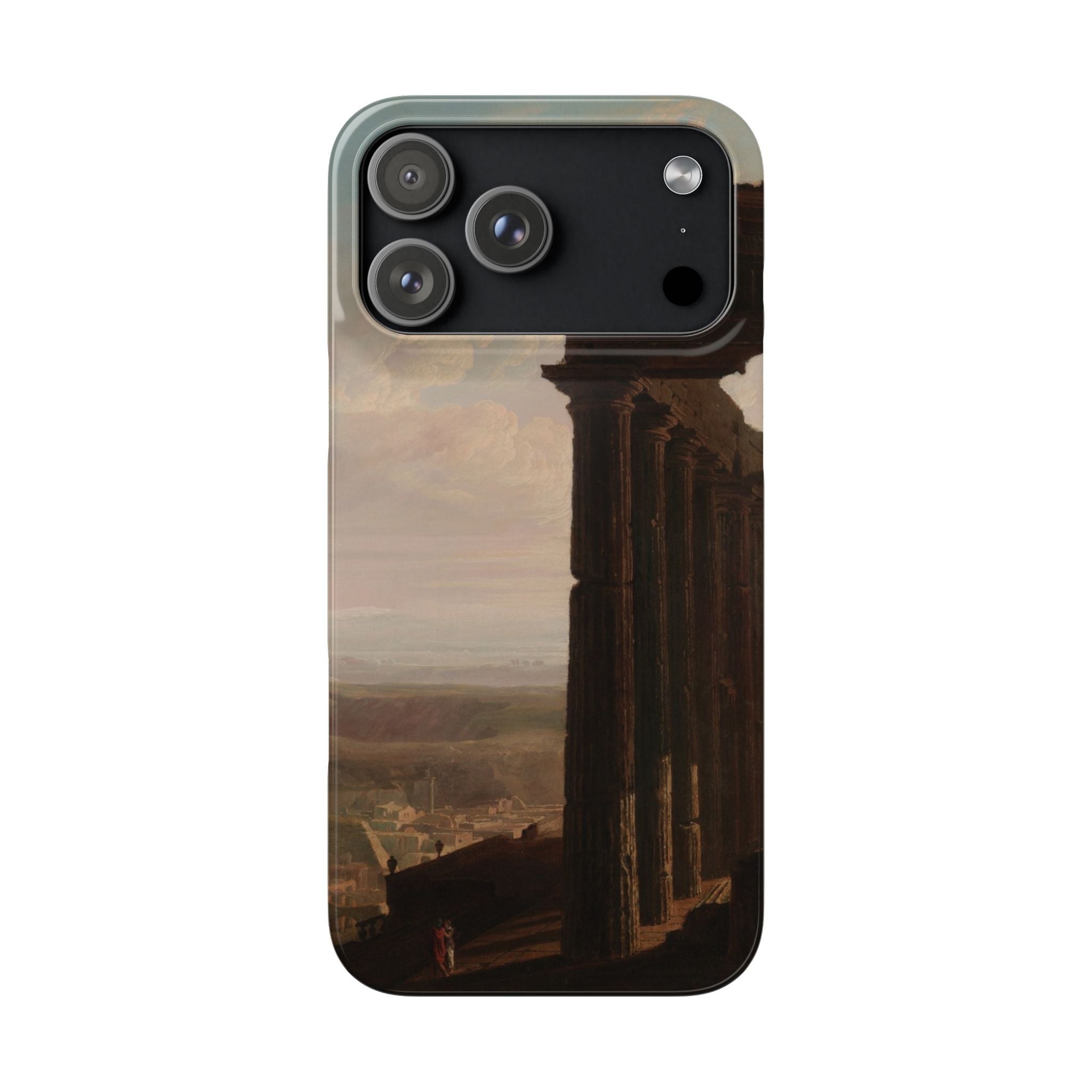 Ruins of an Ancient City by John Martin - iPhone Slim Case