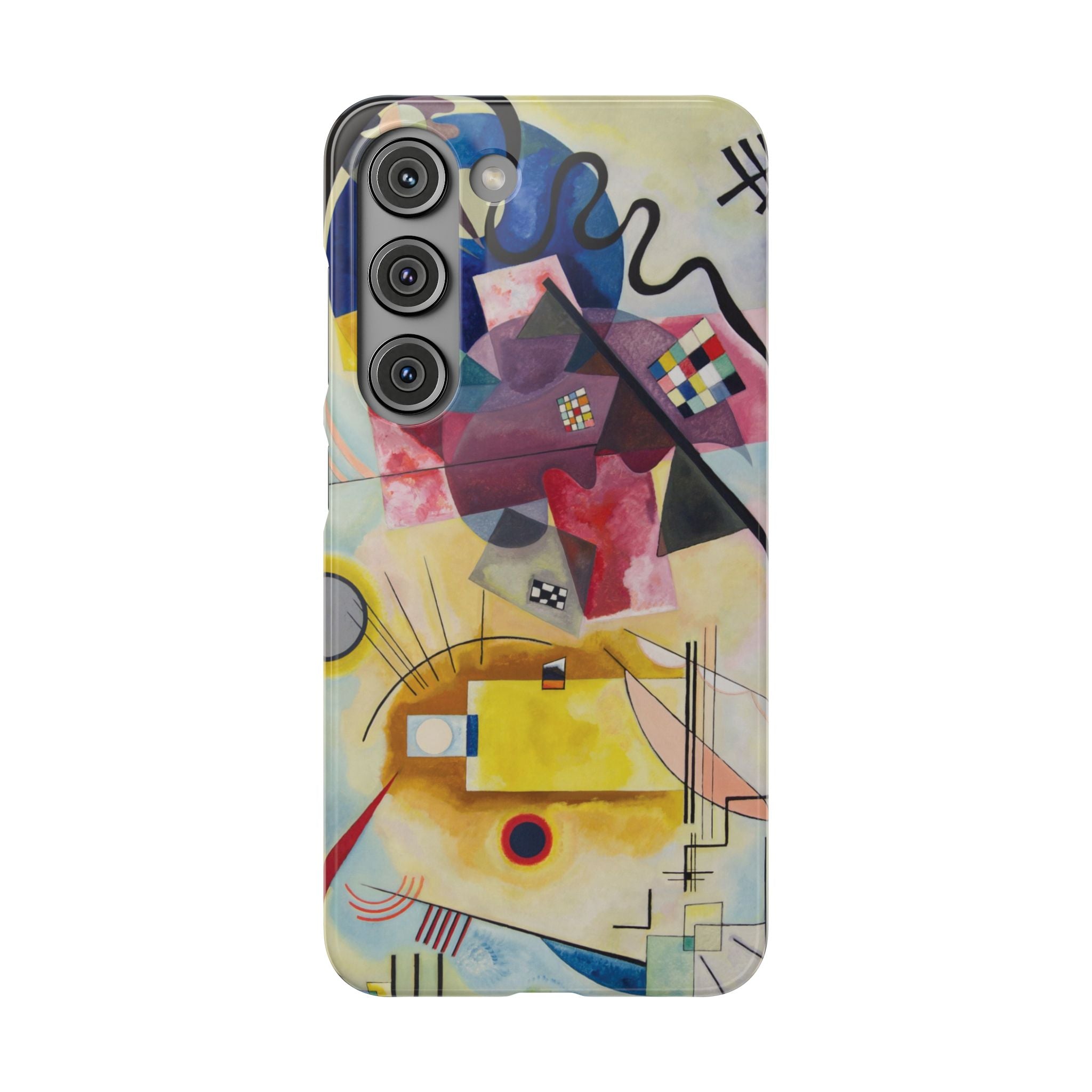 Yellow-Red-Blue by Vasily Kandinsky - Samsung Slim Case