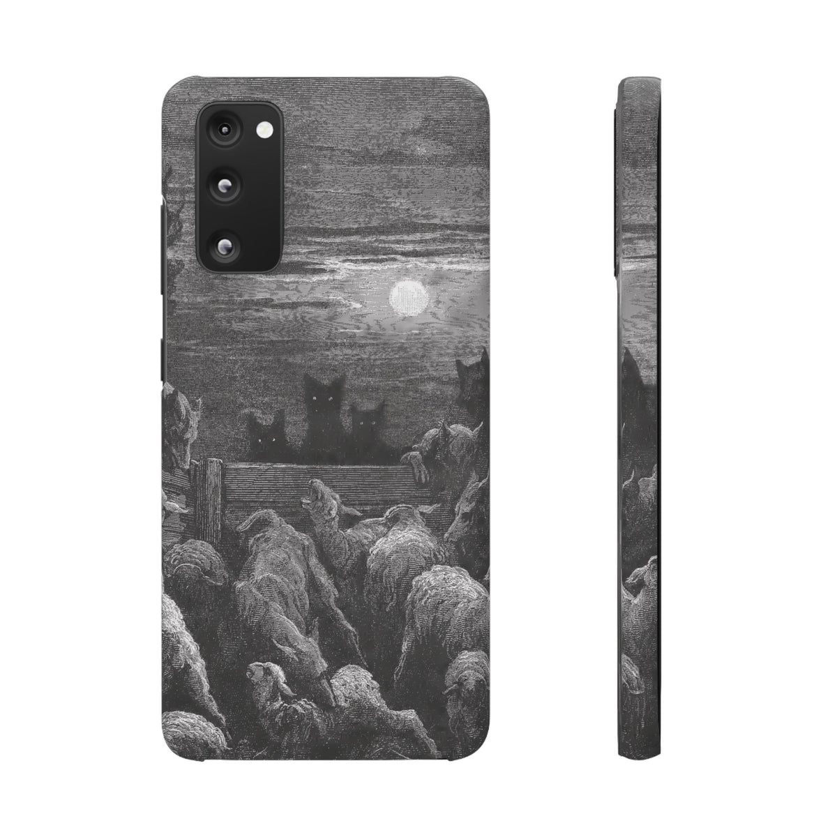 The Wolves and The Sheep by Gustave Dore - Samsung Slim Case