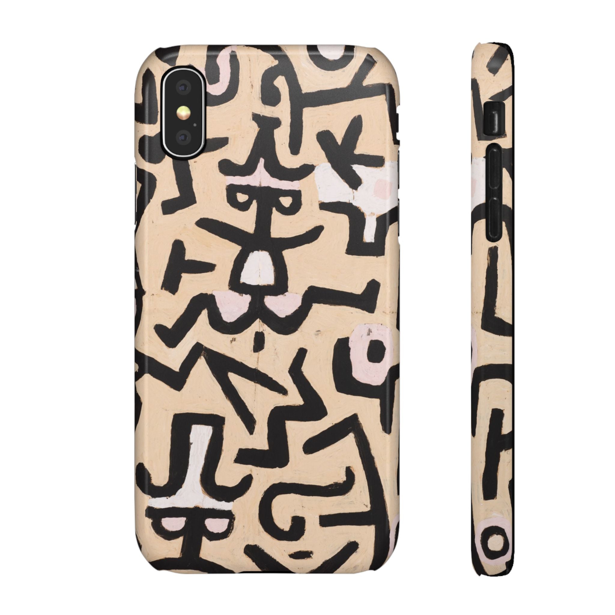 Comedians' Handbill by Paul Klee - iPhone Slim Case