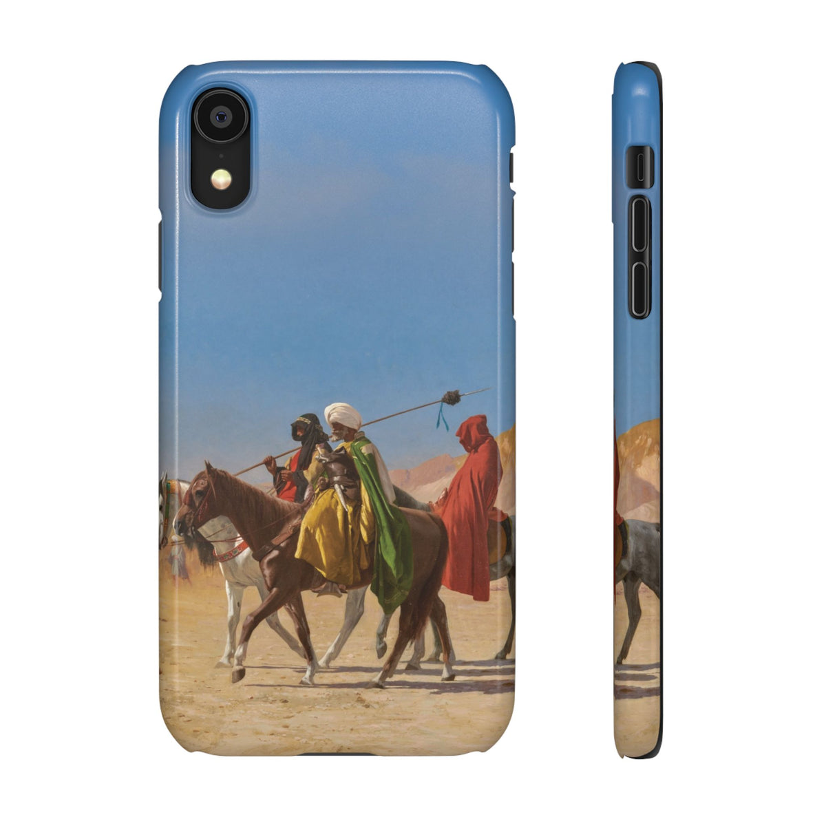 Riders Crossing The Desert by Jean-Leon Gerome - iPhone Slim Case