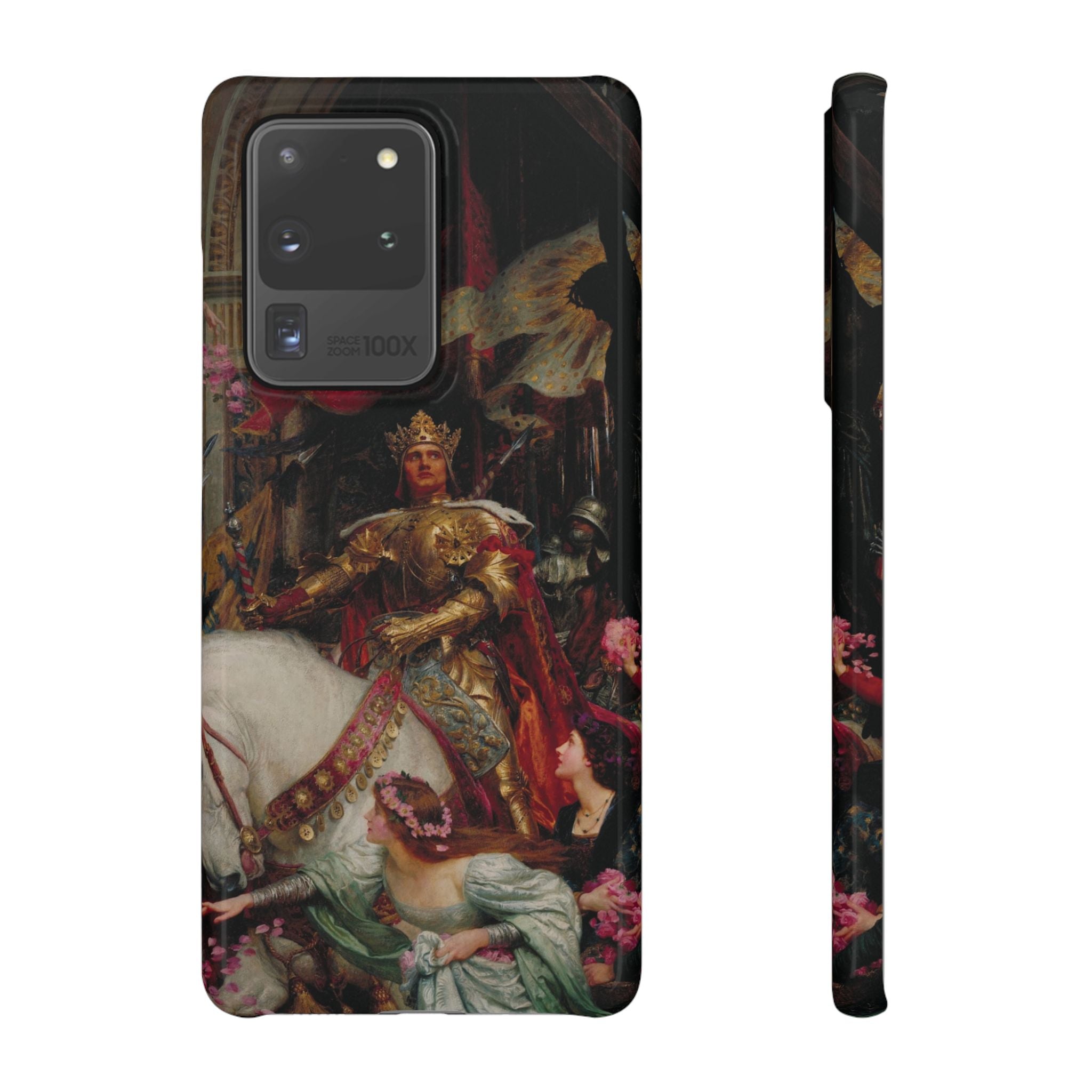 The Two Crowns by Frank Dicksee - Samsung Slim Case