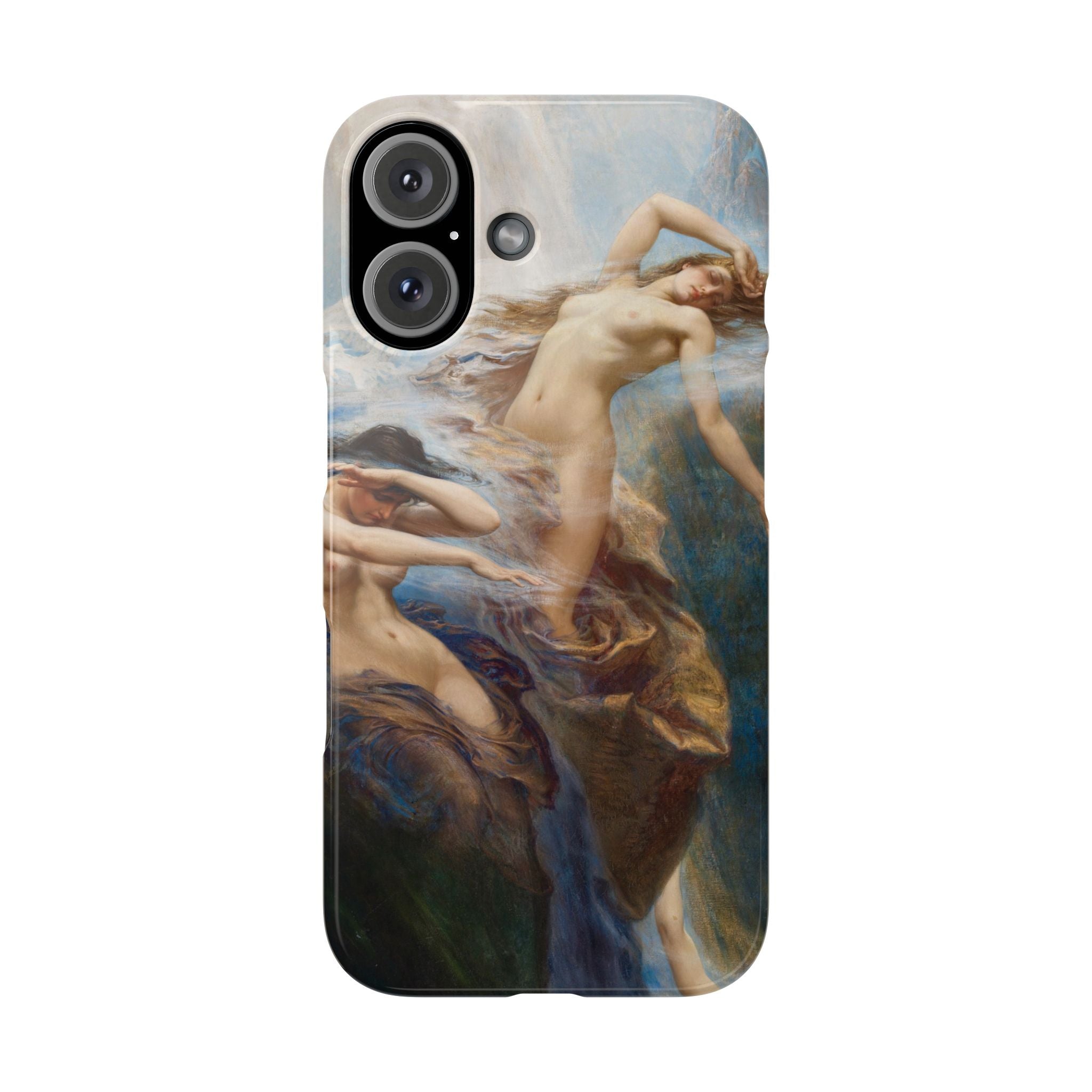 The Mountain Mists by Herbert James Draper - iPhone Slim Case