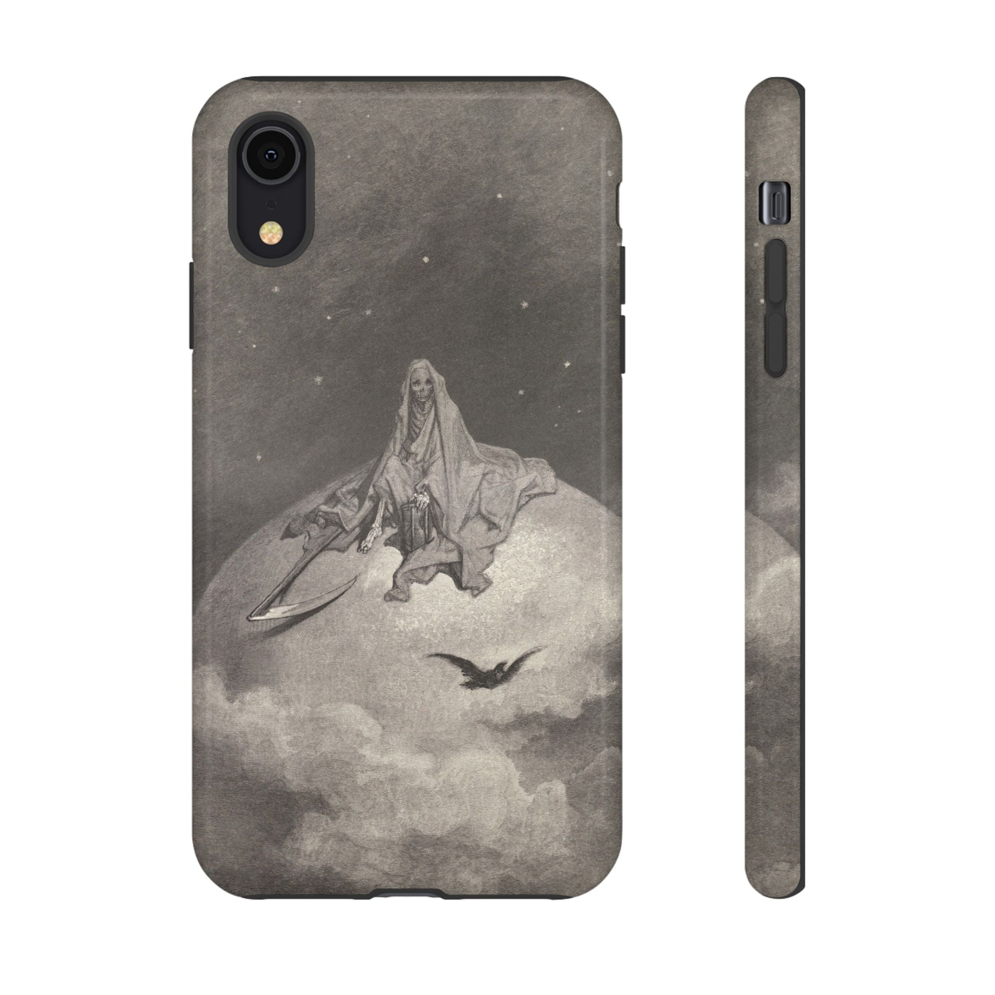 Doubting, dreaming dreams no mortal ever dared to dream before by Gustave Doré - iPhone Tough Case