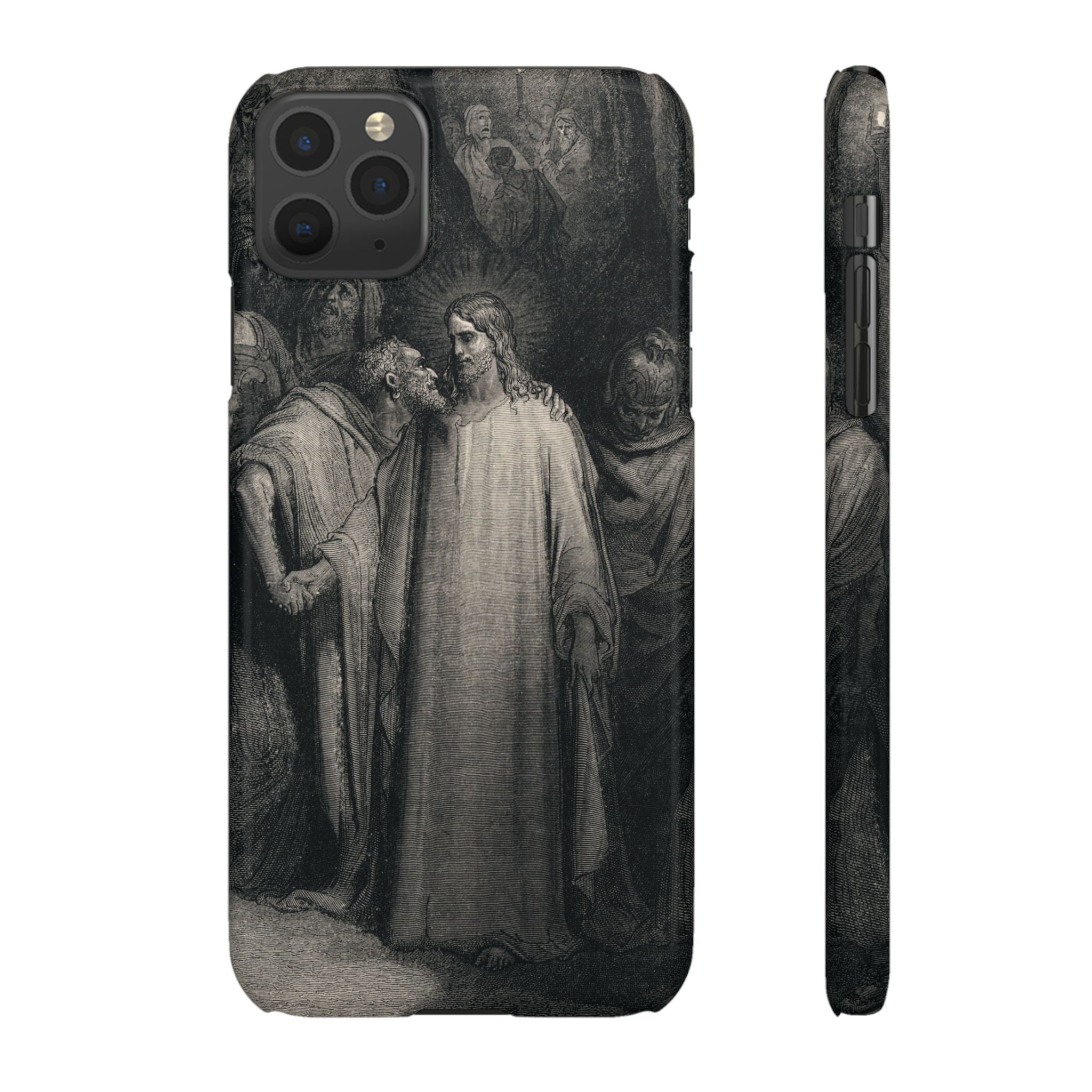 Plate CXLI “The Judas Kiss” by Gustave Doré - iPhone Slim Case