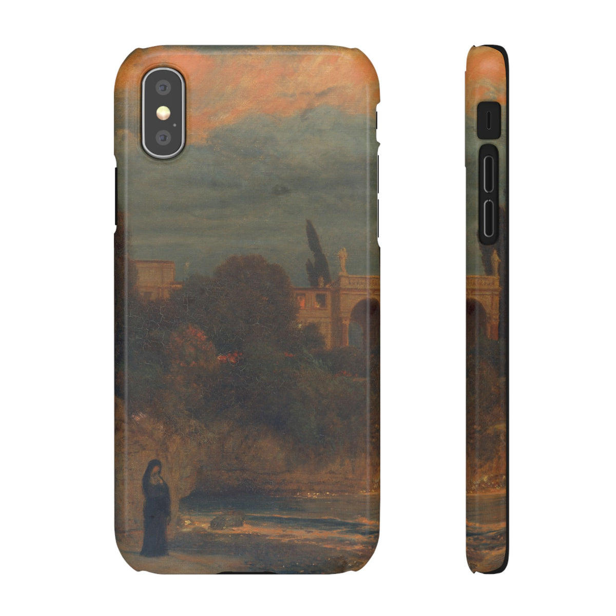 Villa by the Sea by Arnold Böcklin - iPhone Slim Case