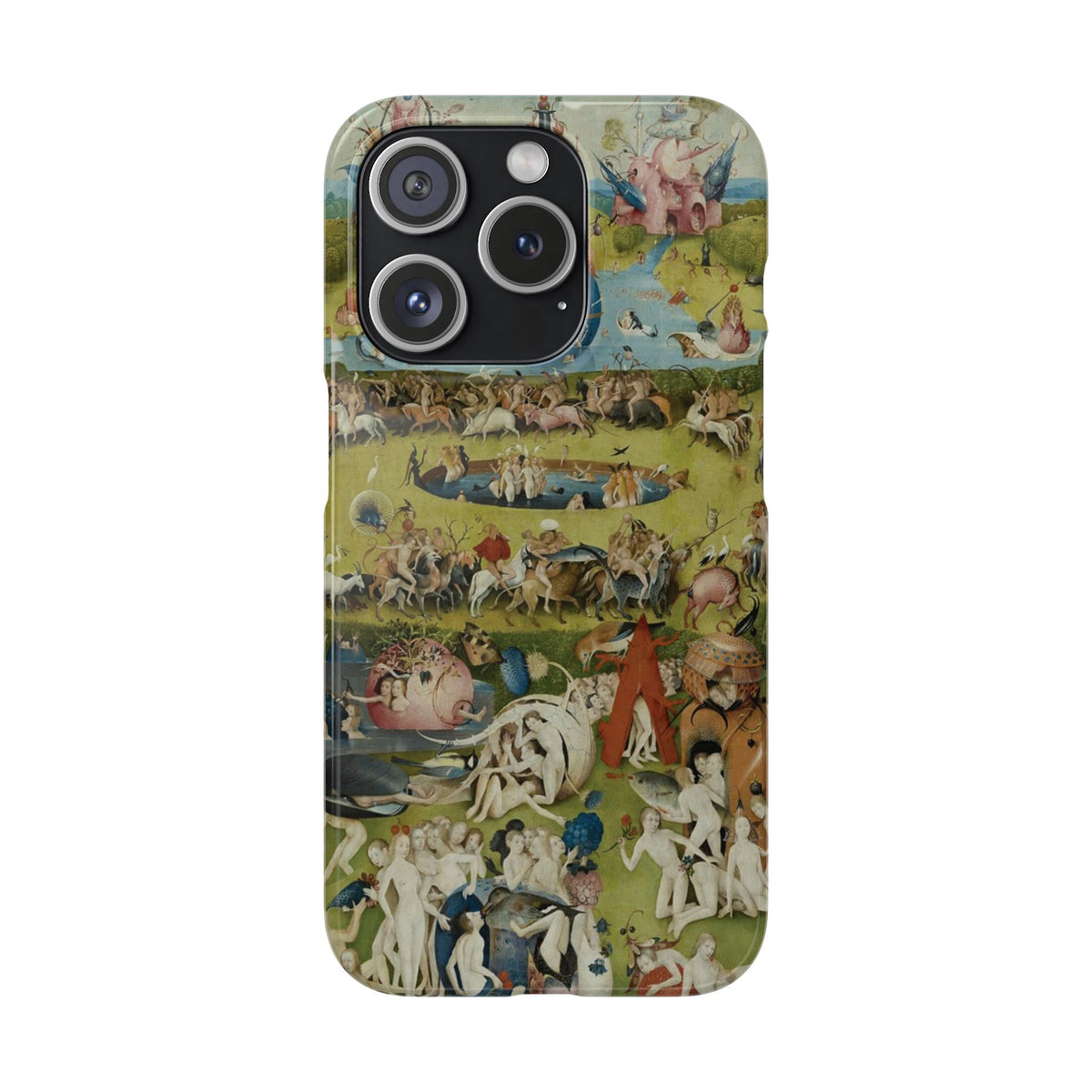 The Garden of Earthly Delights by Hieronymus Bosch - iPhone Slim Case