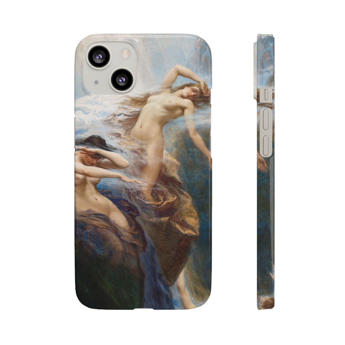 The Mountain Mists by Herbert James Draper - iPhone Slim Case