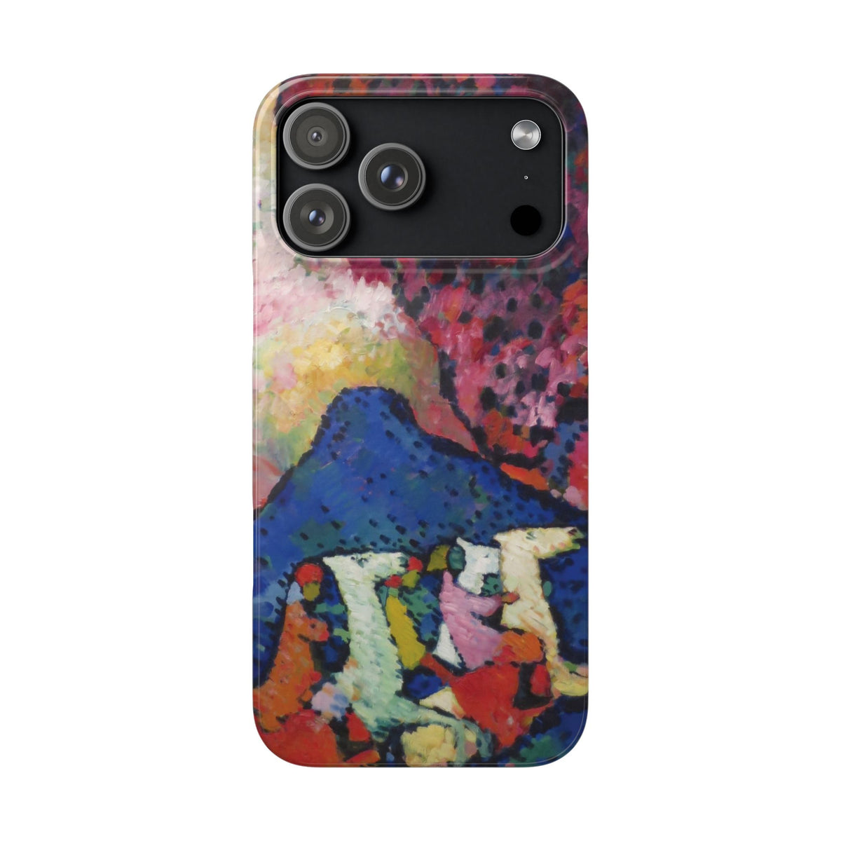 Blue Mountain by Vasily Kandinsky - iPhone Slim Case