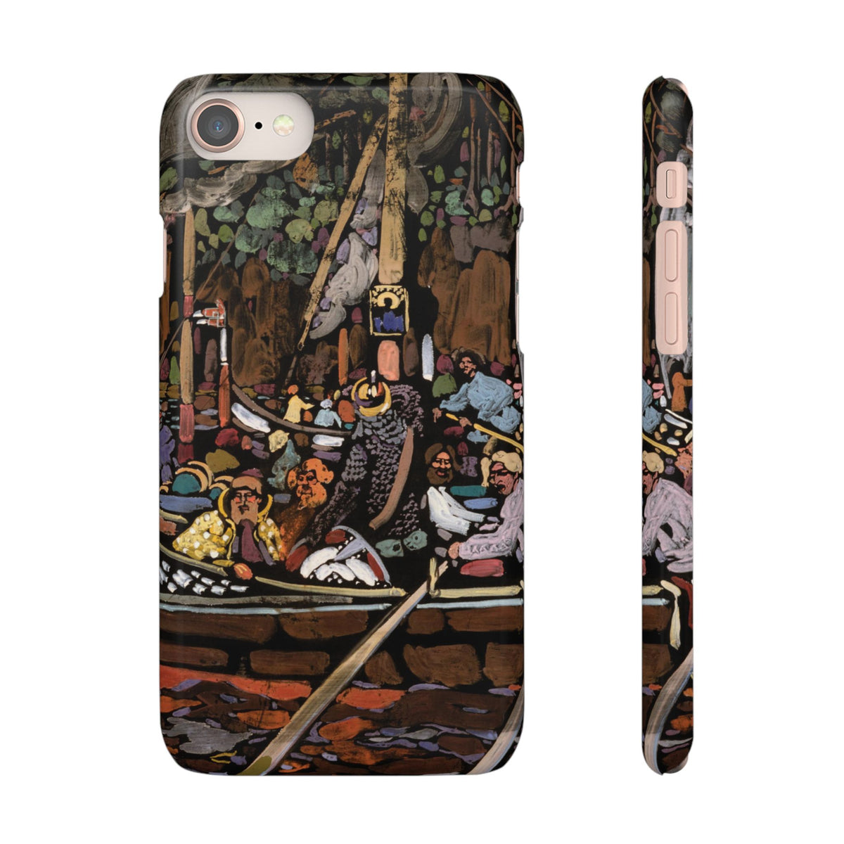 Lied (Chanson) by Vasily Kandinsky - iPhone Slim Case